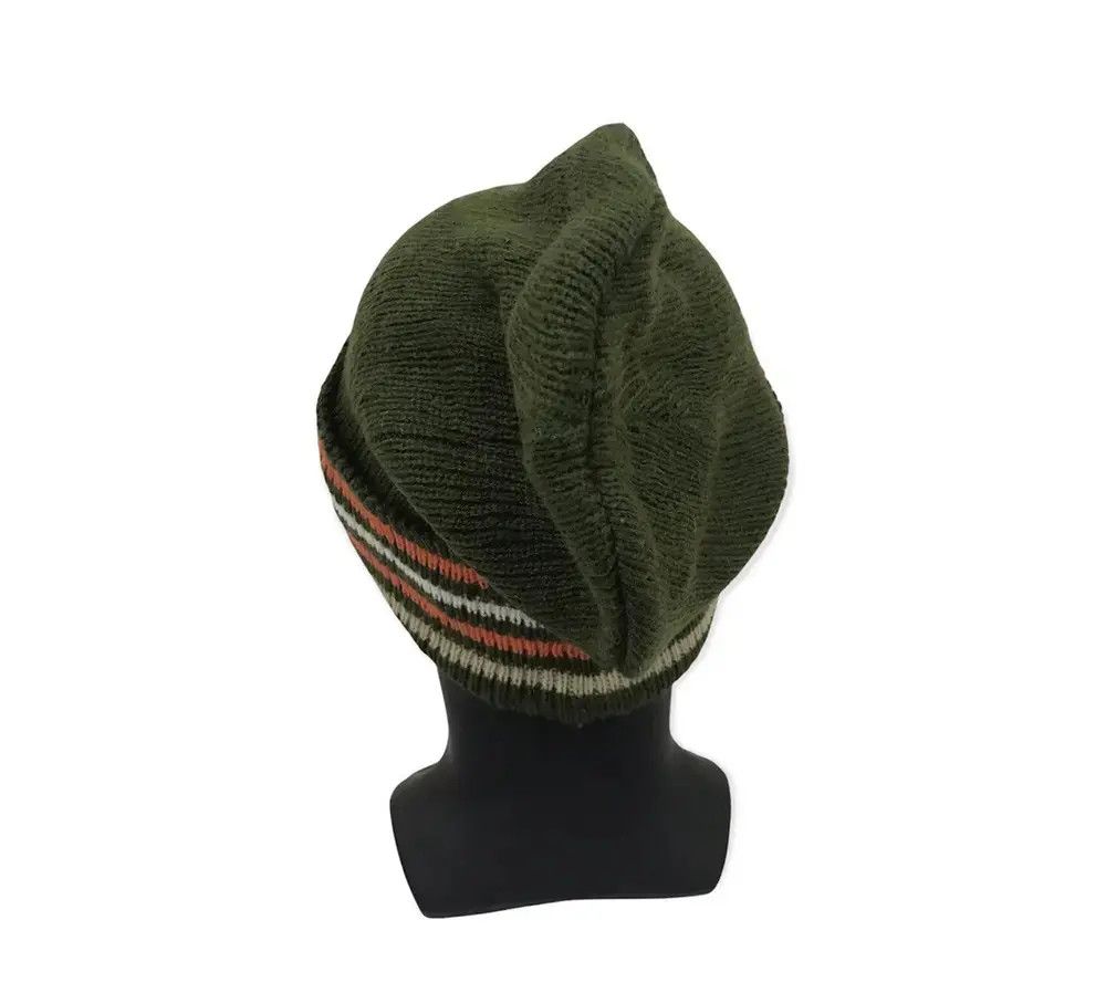 Japanese Brand × Vintage Japanese Brand Stripe Design Beanie Hat Size ONE SIZE - 4 Thumbnail