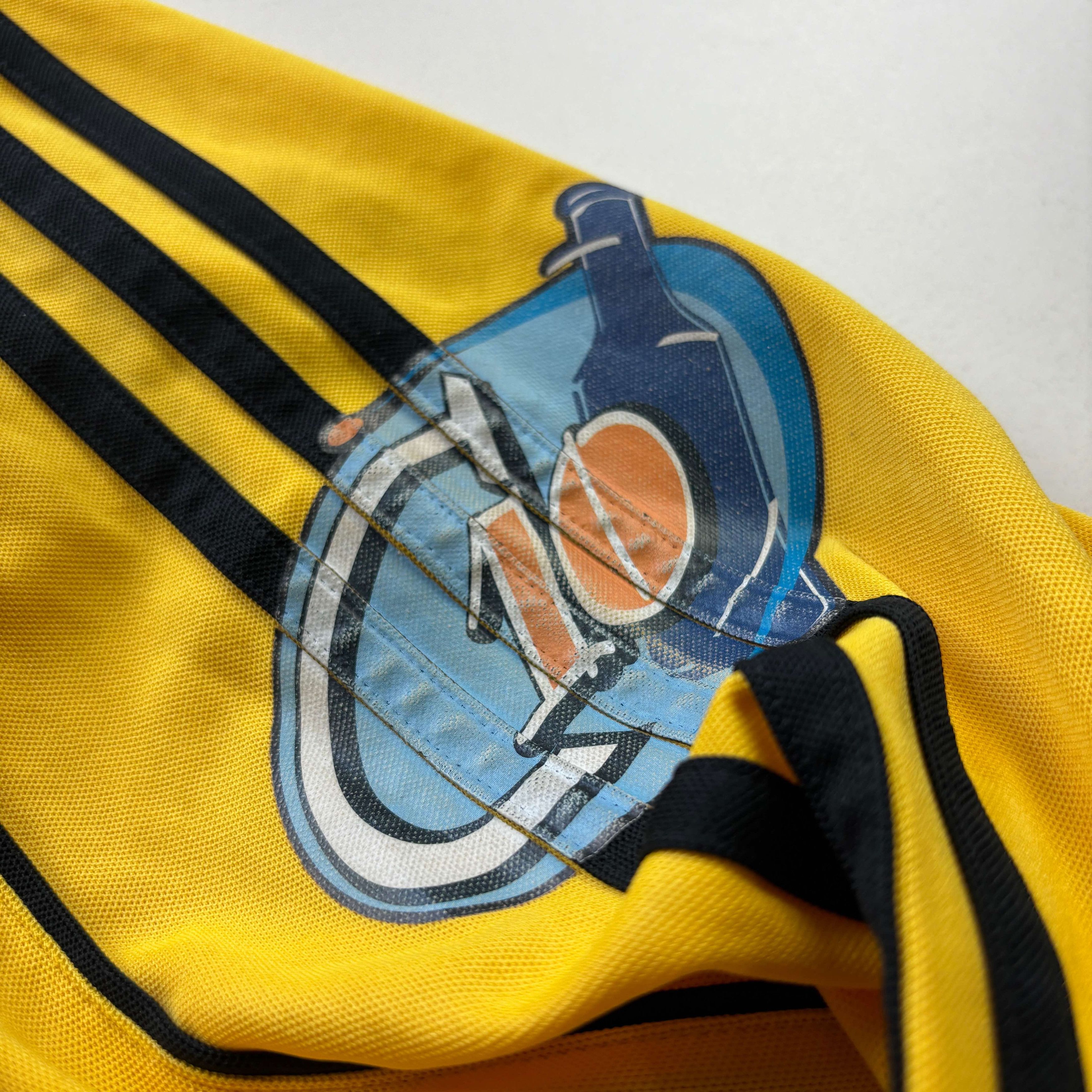 Adidas MATCH WORN Coupe De France 2006-07 away #6 football jersey Size US XL / EU 56 / 4 - 6 Thumbnail