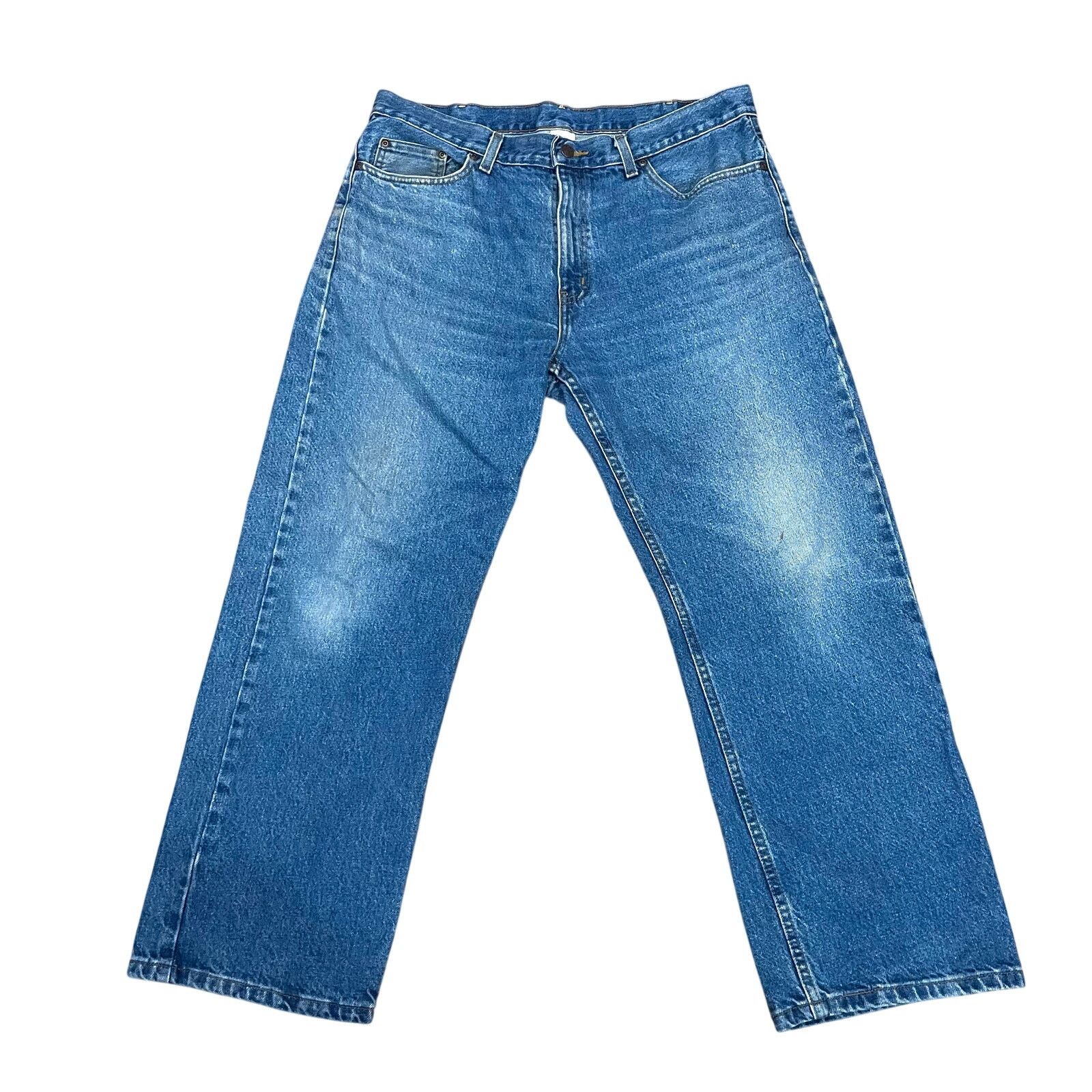 Faded Glory Vintage Faded Glory Relaxed Fit Denim Jeans - Size 36x29 Size US 36 / EU 52 - 3 Thumbnail