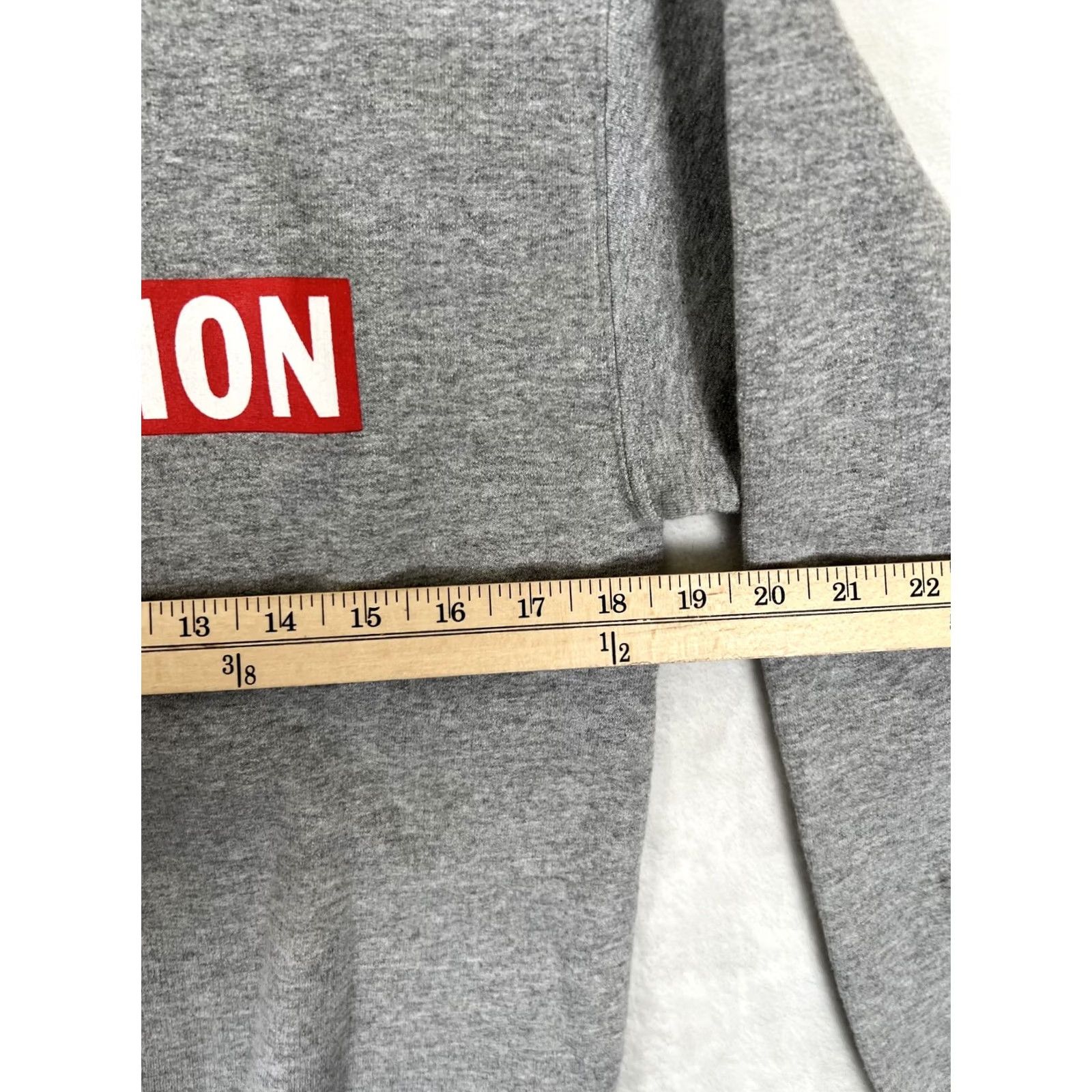 Vintage Marathon Crewneck Sweatshirt Shirt S Men Gray Logo Nipsey Box Logo All Seasons Modern Hip Hop Music Size US S / EU 44-46 / 1 - 4 Thumbnail