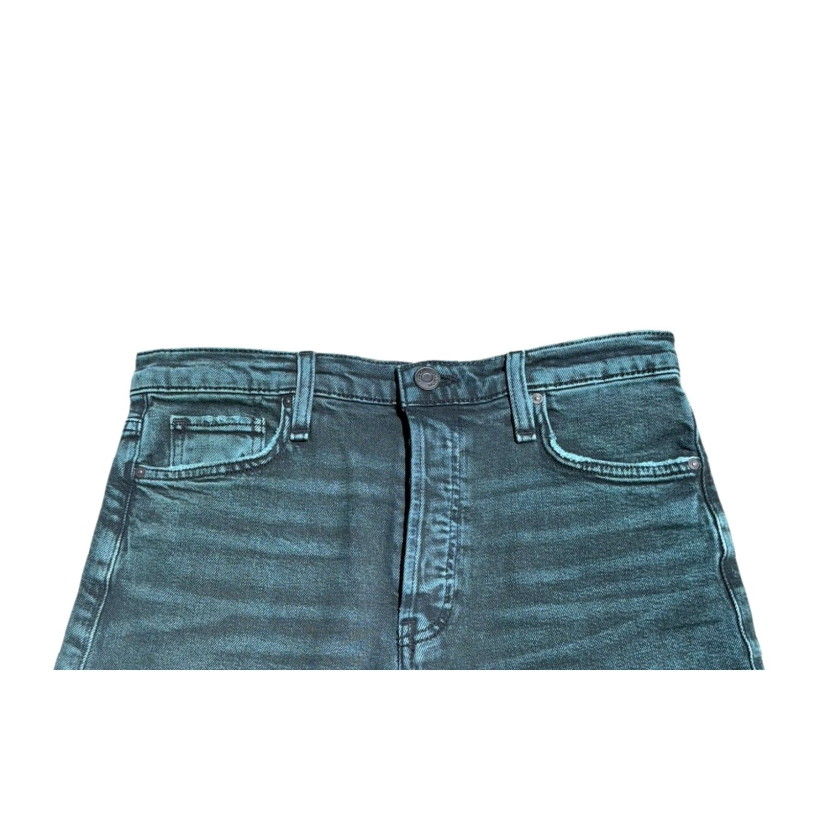 Hudson Hudson Faye High-Rise Emerald Green Bootcut Jeans Womens Size 30 MSRP 65 Size 30" / US 8 / IT 44 - 4 Thumbnail