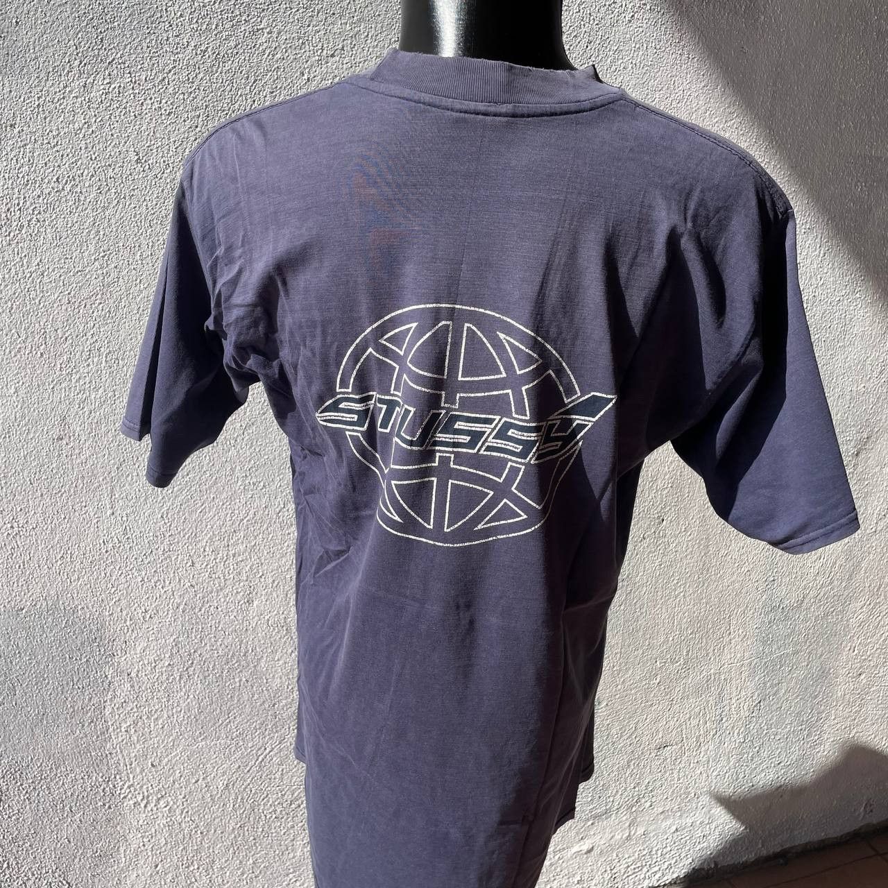 トップス old stussy vintage tshirts madeinusa Vintage Made In USA 90s Stussy Tribe Man T Shirt | eBay