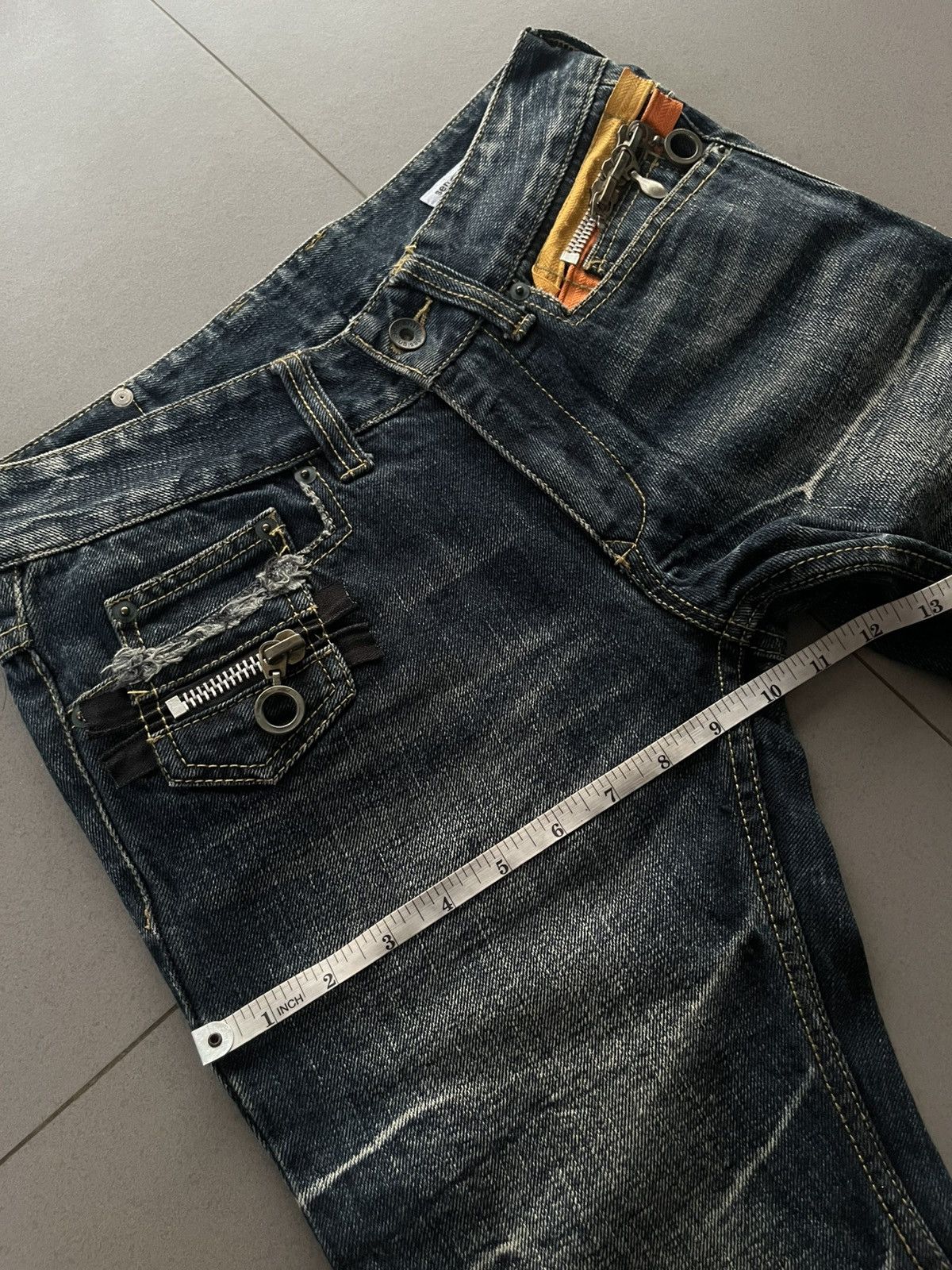 Isamu Katayama Backlash JAPANESE FLARE PANTS LOTS OF ZIPPERS SEMANTIC DESIGN VKEI Size US 30 / EU 46 - 13 Thumbnail