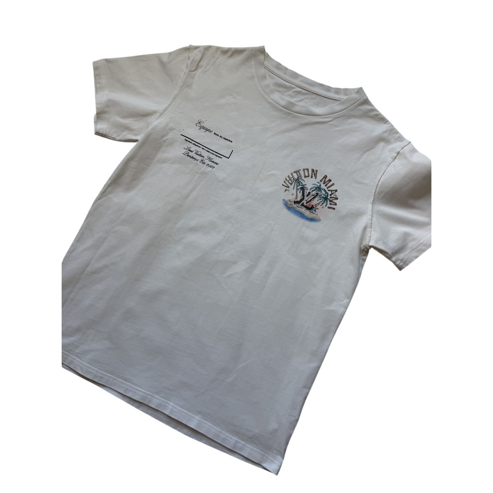 Louis Vuitton Louis Vuitton 2022 Miami Staff Shirt Virgil Abloh SS Runway Size US L / EU 52-54 / 3 - 3 Thumbnail