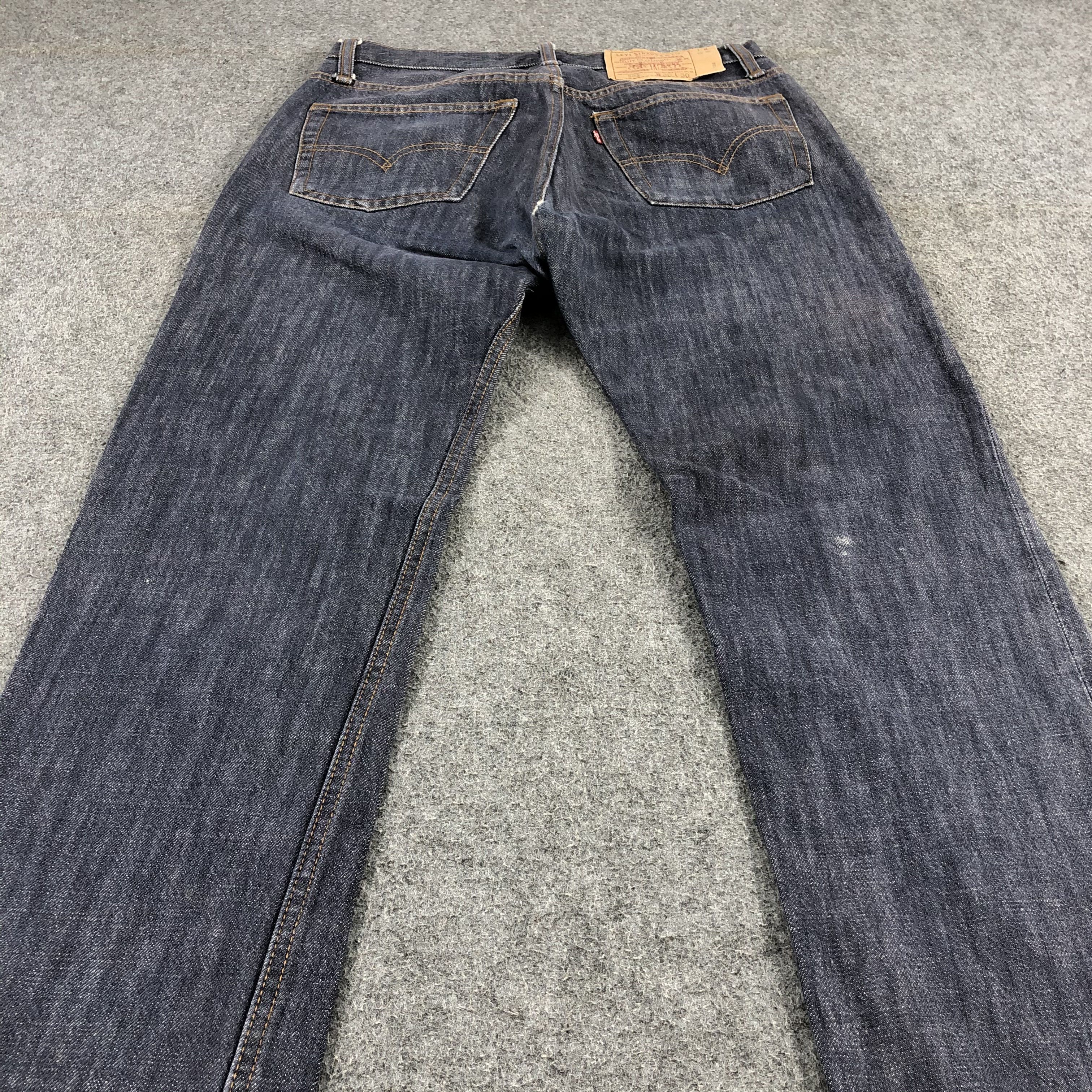 Levi's Vintage 90s Distress Blue Levis 501 Jeans-JM1572 Size US 30 / EU 46 - 4 Thumbnail