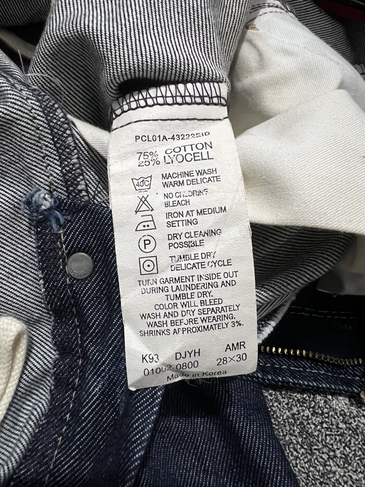 Levi's Vintage Clothing Levis Engineered Buckle Back Twisted Jeans Size US 29 - 11 Thumbnail