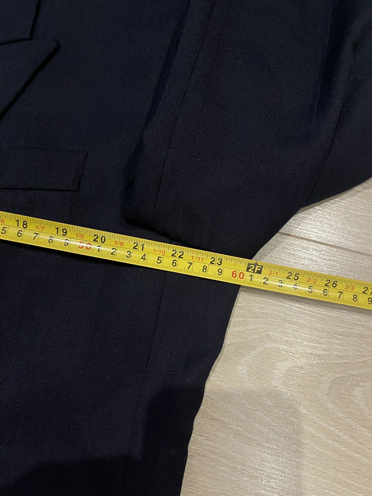 Vintage Vintage double-breasted blazer classic jacket raleva 46R Size 46R - 12 Thumbnail