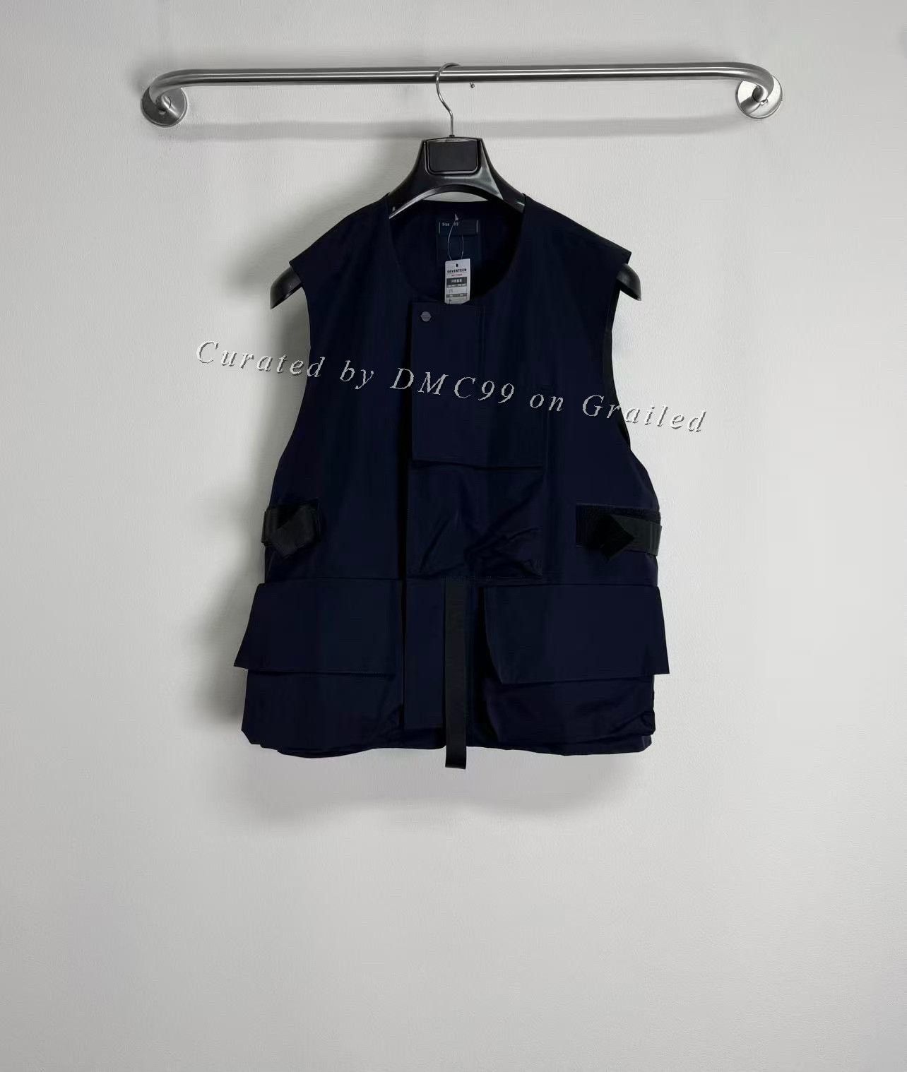 Other Meanswhile Navy Padded Waterproof Vest Size US L / EU 52-54 / 3 - 1 Thumbnail