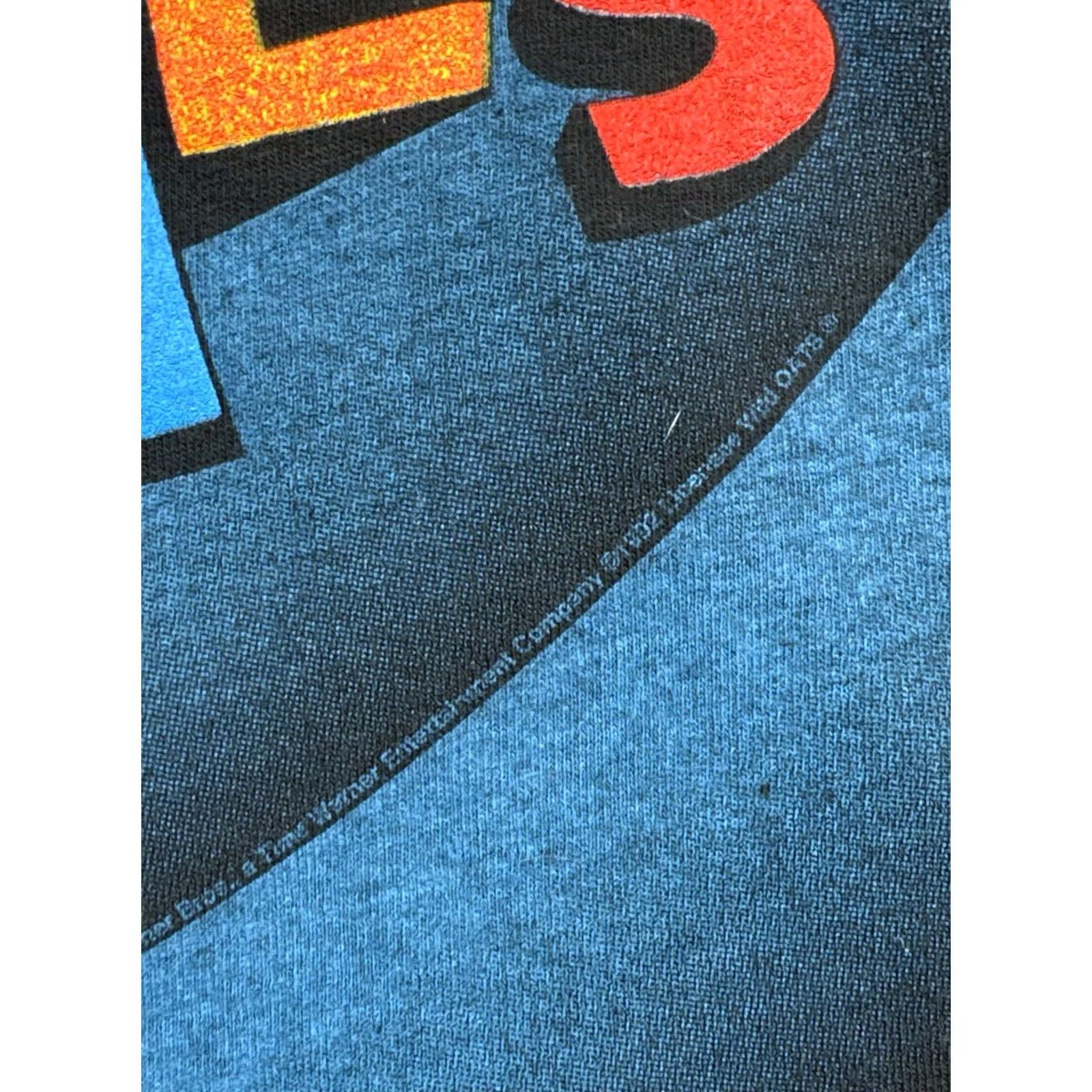 Vintage VINTAGE Looney Tunes Shadow AOP T Shirt Wild Oats XL Black 90s Cartoon T-Shirt Mens Womens Boys Girls Size US XL / EU 56 / 4 - 7 Thumbnail