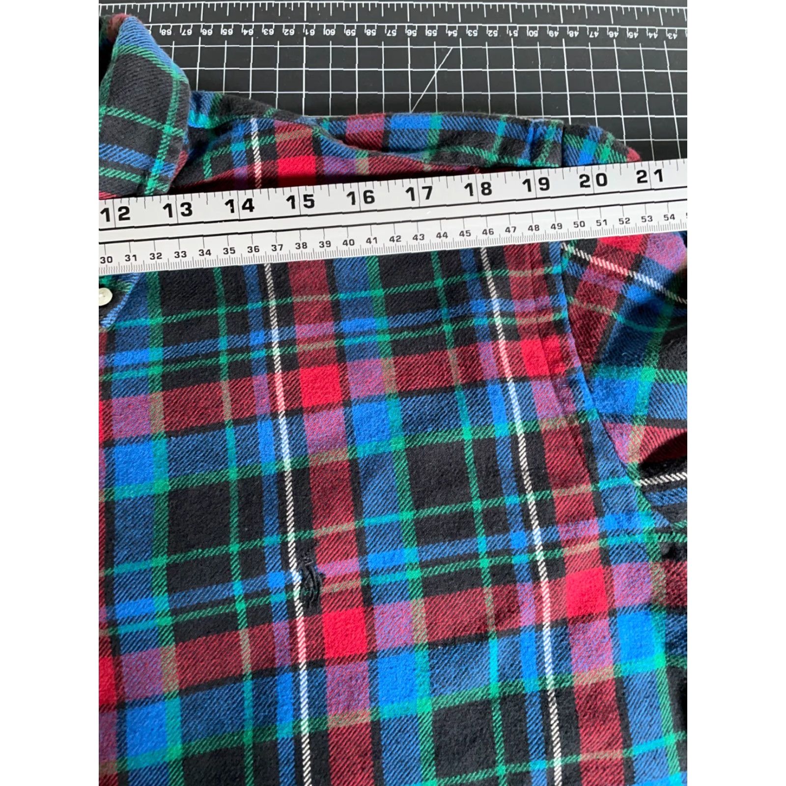 Ralph Lauren Ralph Lauren Shirt Men's XL Red Plaid Flannel Lightweight Classic Fit Size US XL / EU 56 / 4 - 7 Thumbnail