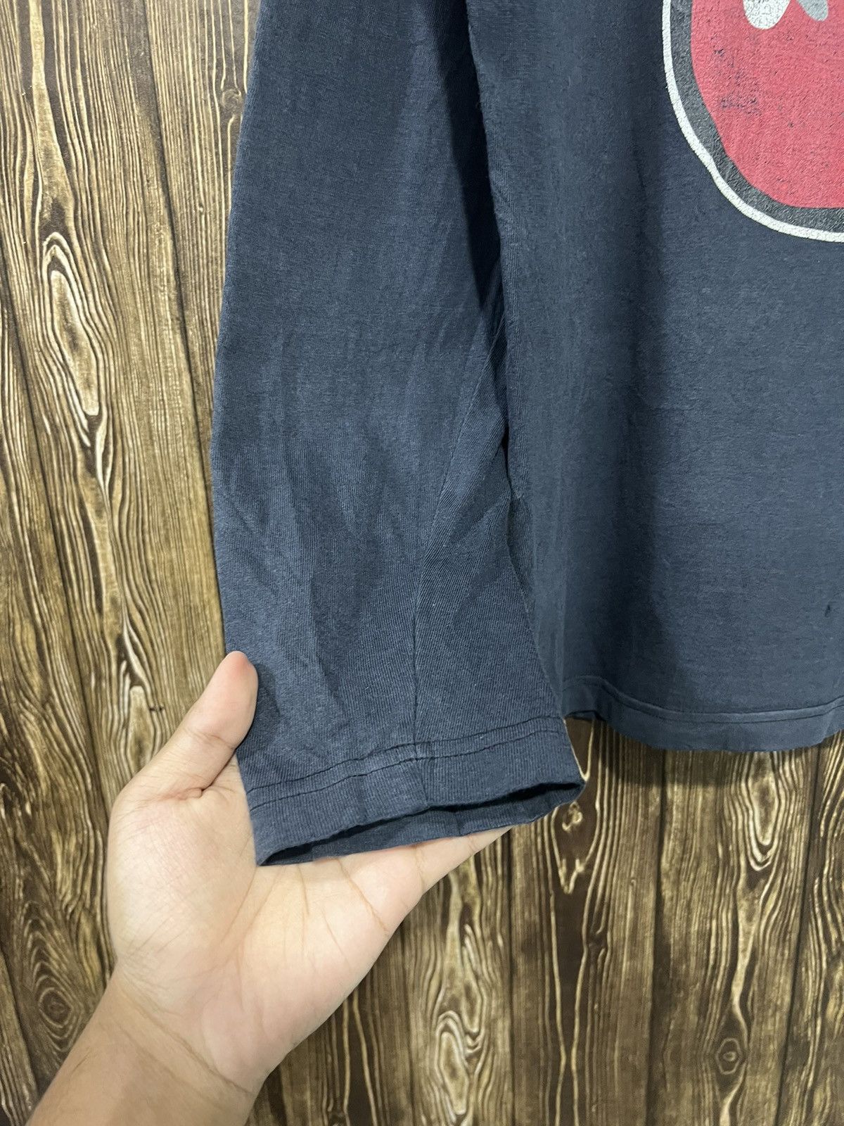 Band Tees × Vintage Vintage The Rolling Stones Band Distressed Longsleeve Tshirt Size US L / EU 52-54 / 3 - 5 Thumbnail
