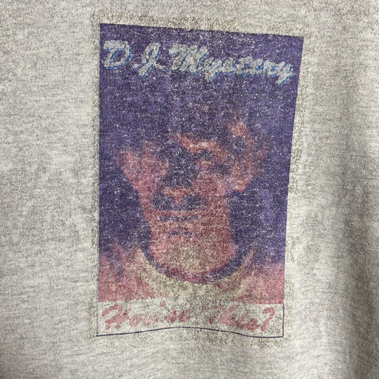 Band Tees × Vintage Vintage 90s DJ Mystery Single Stitch Tee Size US L / EU 52-54 / 3 - 2 Thumbnail