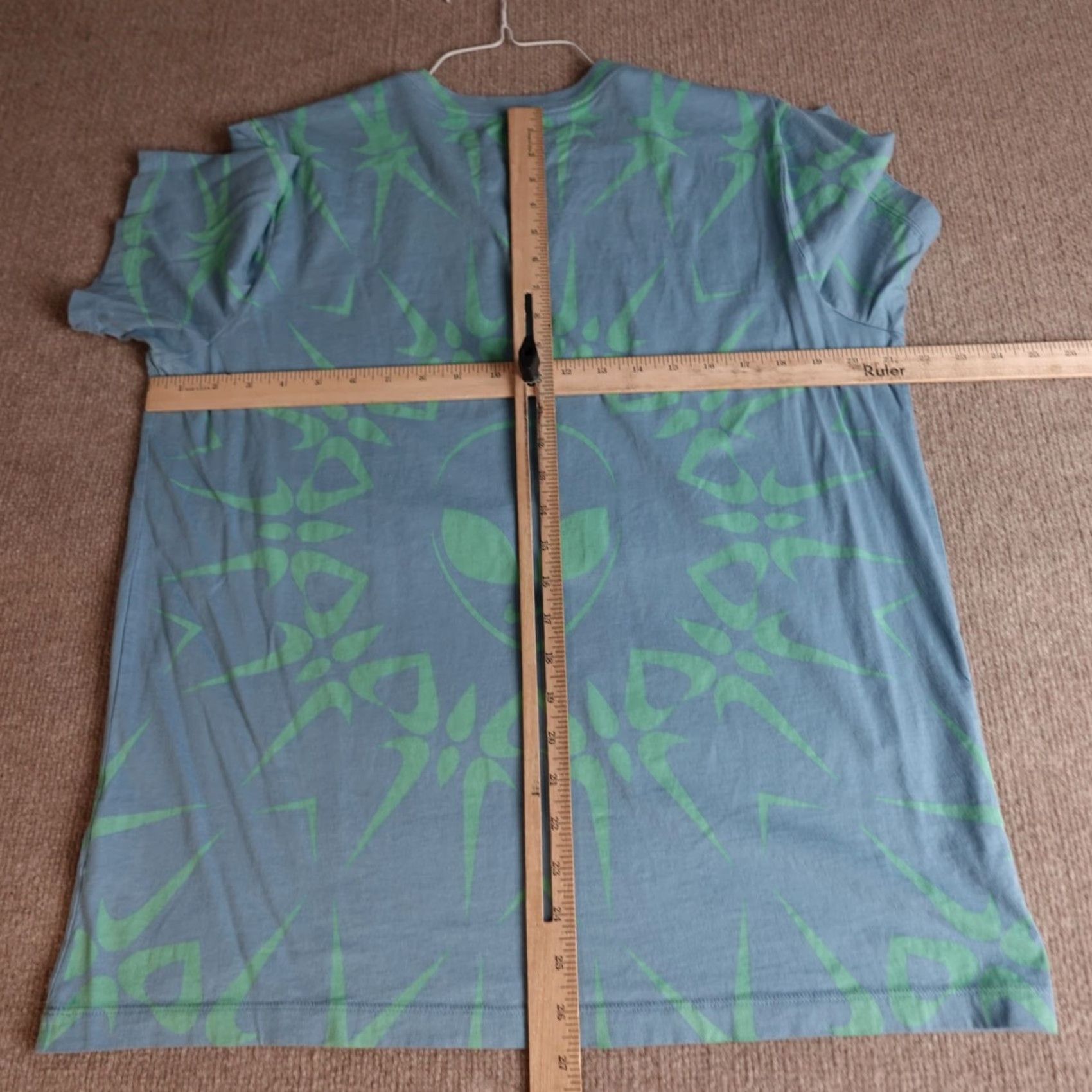 Nike Nike Shirt Large Blue Alien All Over Print CT7051 Size US L / EU 52-54 / 3 - 4 Thumbnail
