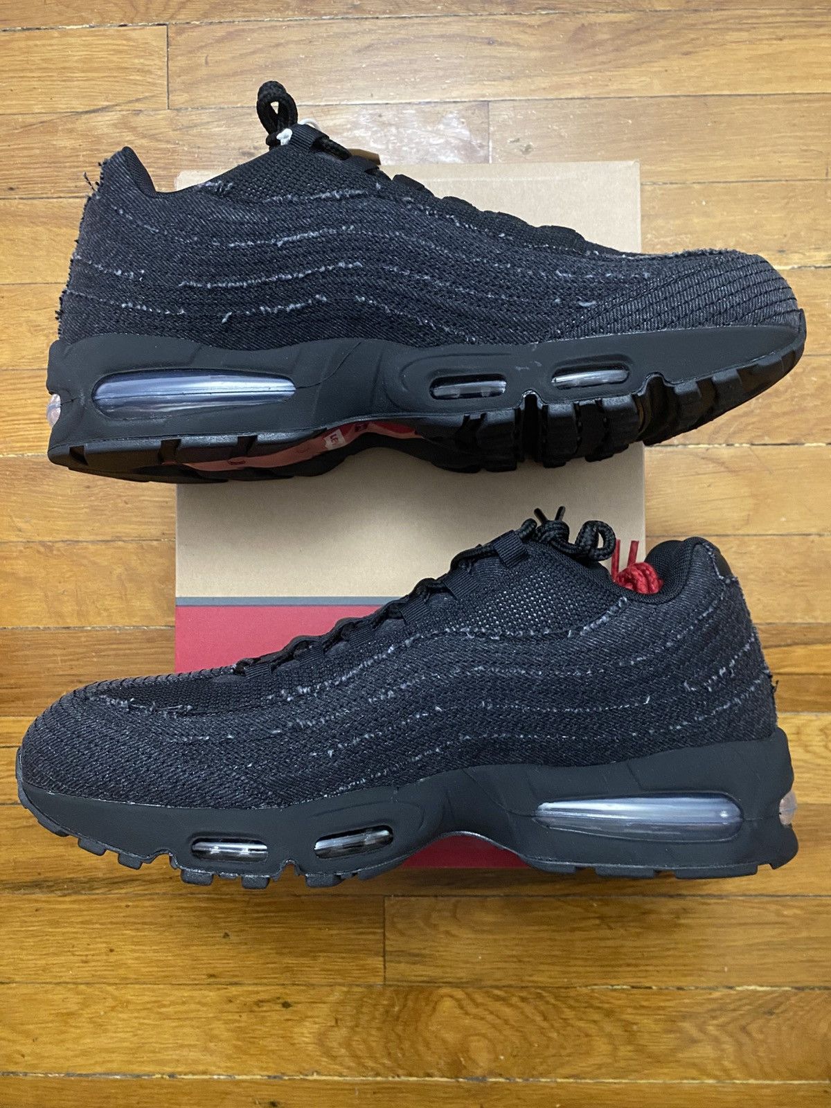 Levi's × Nike Size 13 - Nike Air Max 95 OG Levis Black Men’s Size US 13 / EU 46 - 3 Thumbnail