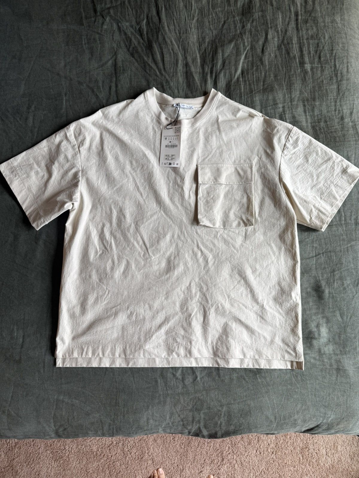 Zara Zara Oversize T-Shirt Size US M / EU 48-50 / 2 - 1 Thumbnail