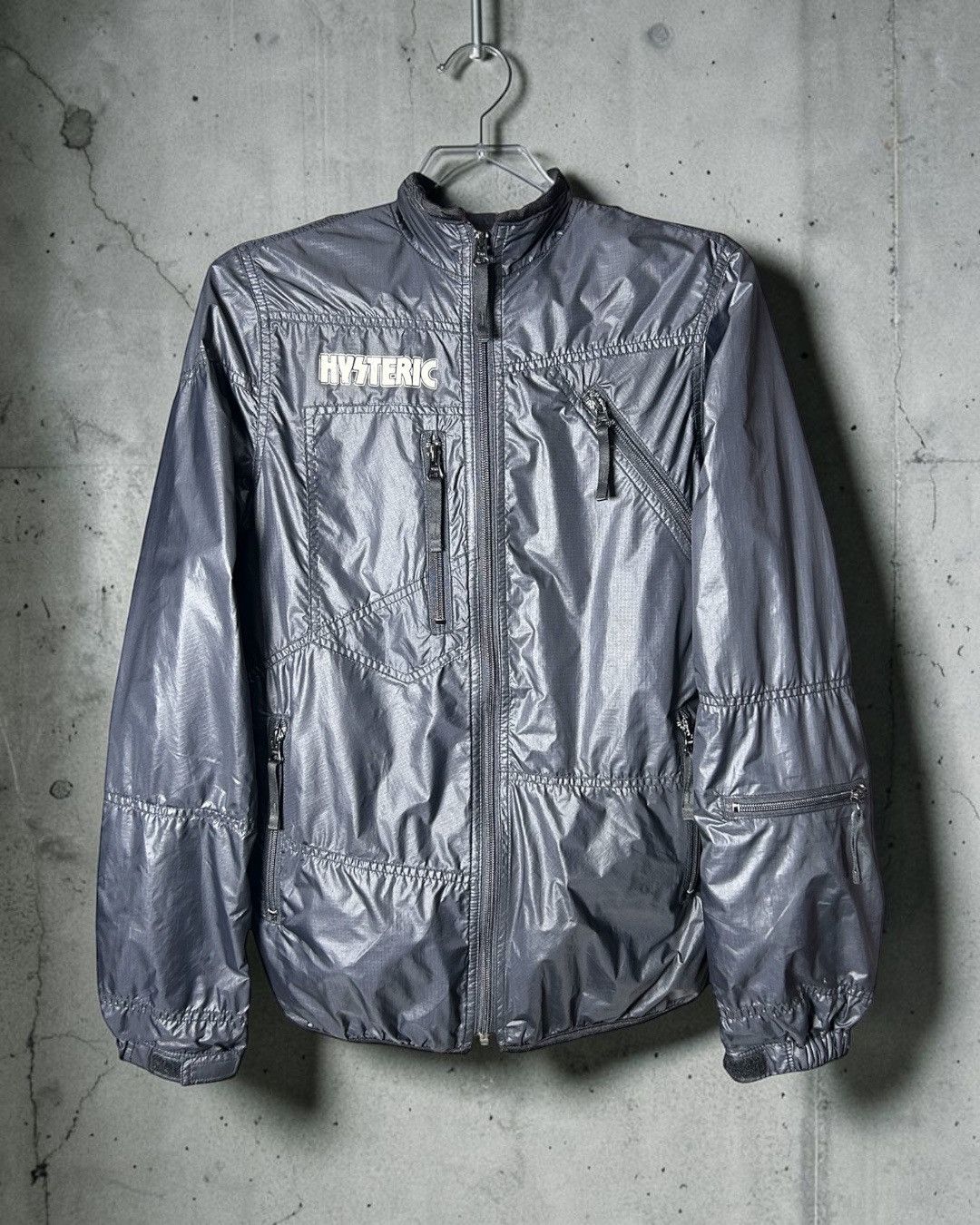 Hysteric Glamour Hysteric Glamour HYSTERICS Metallic Tactical Nylon Jacket Size US S / EU 44-46 / 1 - 1 Thumbnail