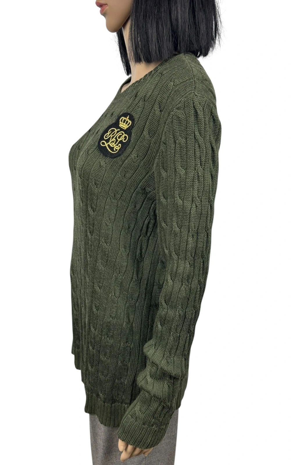 Lauren Ralph Lauren Lauren Ralph Lauren Cable Knit Sweater Tunic Cotton size L Size L / US 10 / IT 46 - 8 Thumbnail