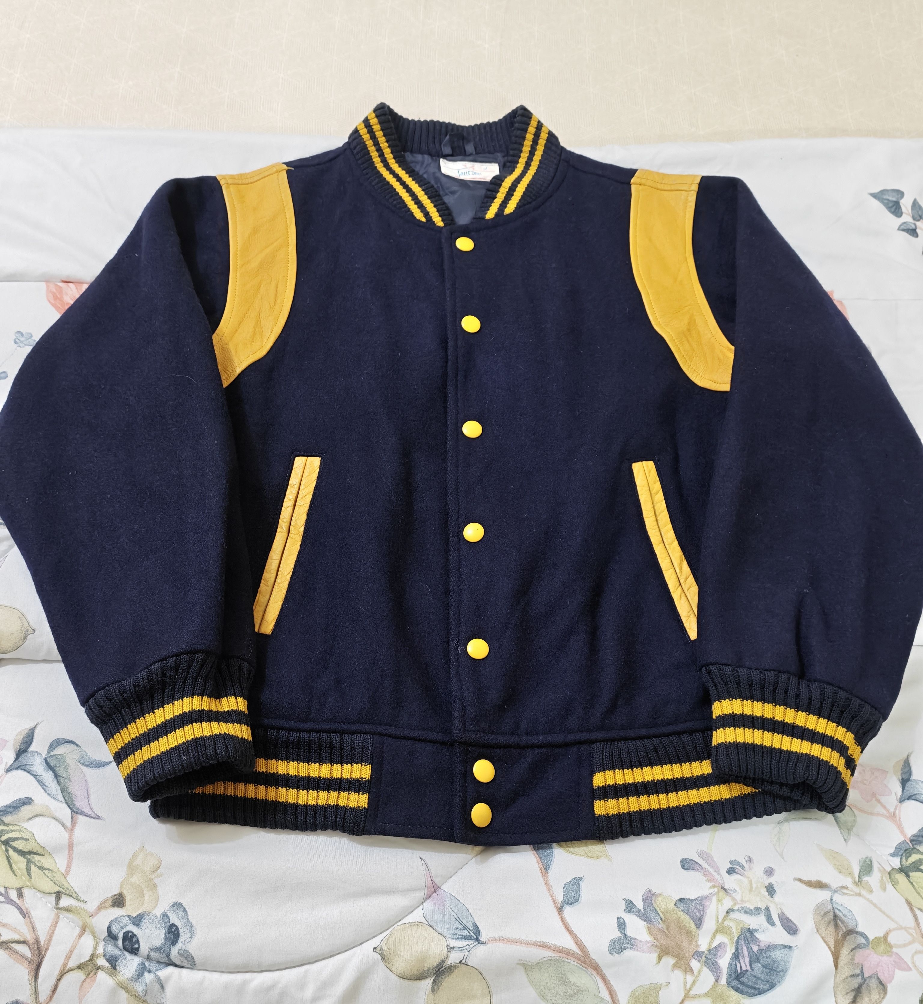 Vintage Vintage 70s Jantzen Americana Wool Varsity Jacket Size US M / EU 48-50 / 2 - 9 Thumbnail