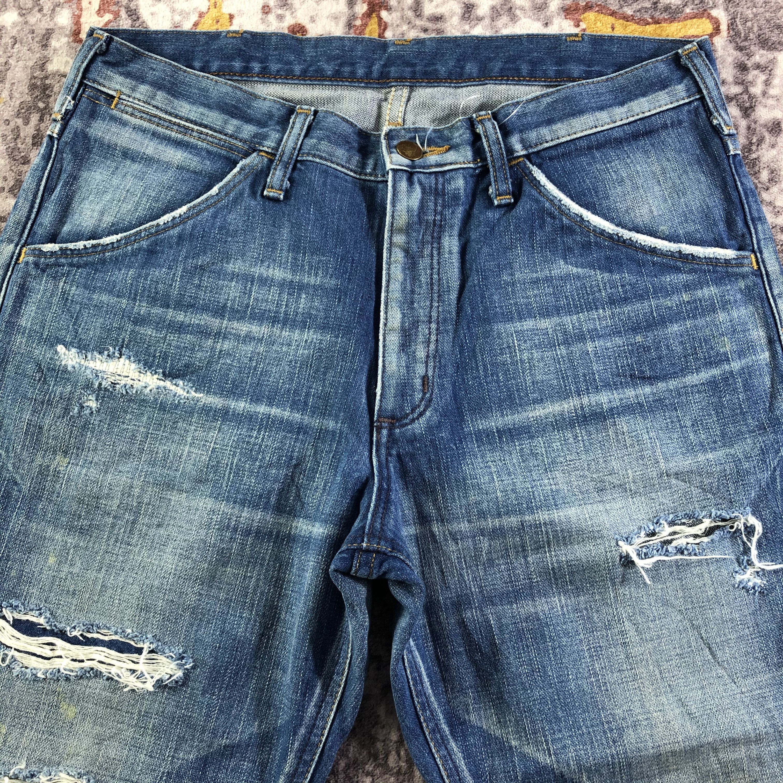 Vintage × Wrangler Vintage Blue Wash Wrangler Jeans-JM3222 Size US 33 - 3 Thumbnail