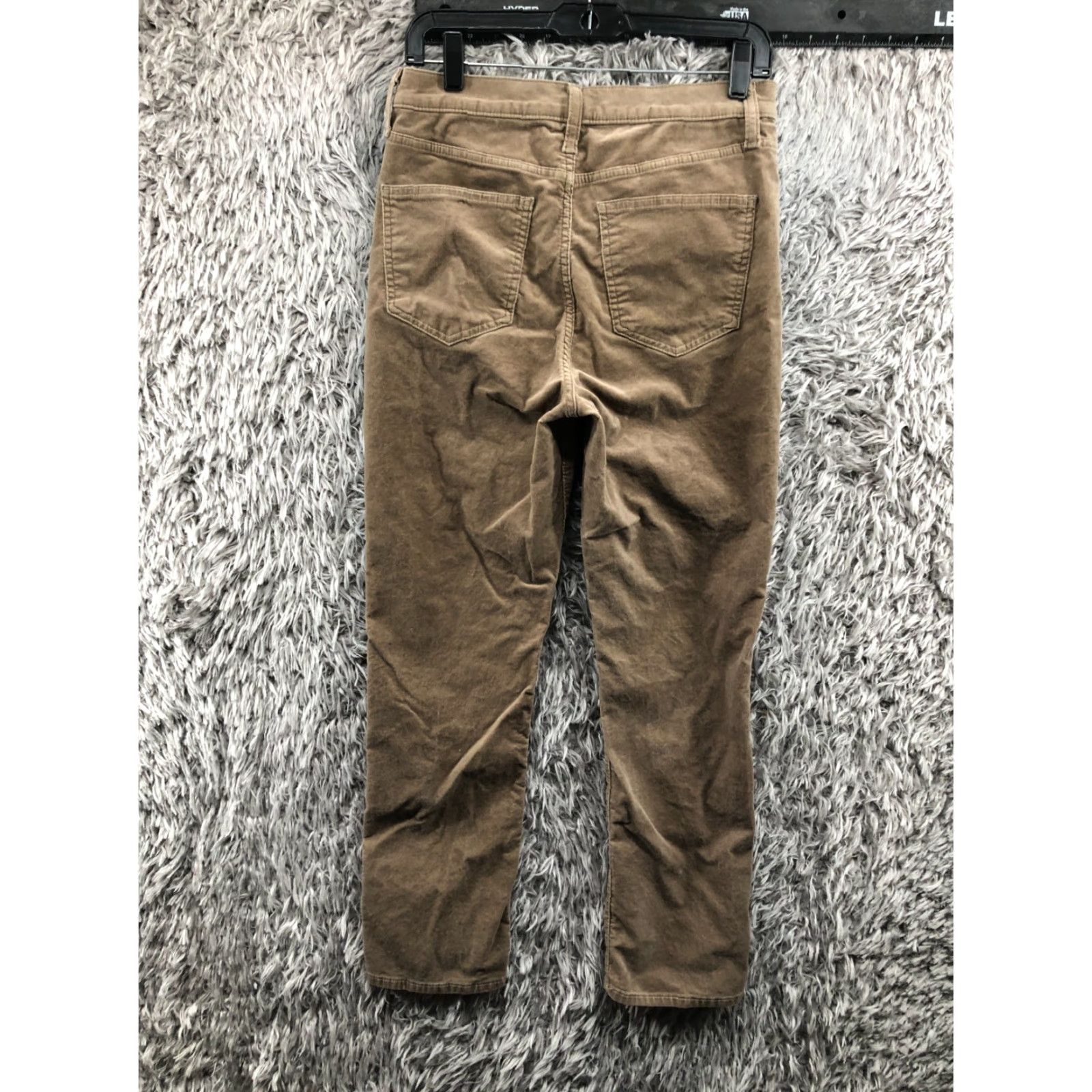 Gap VINTAGE Gap Slim High Rise Jeans Womens 8 Brown Beige - Gap 1969 5-Pocket Denim Straight Size 30" / US 8 / IT 44 - 5 Thumbnail
