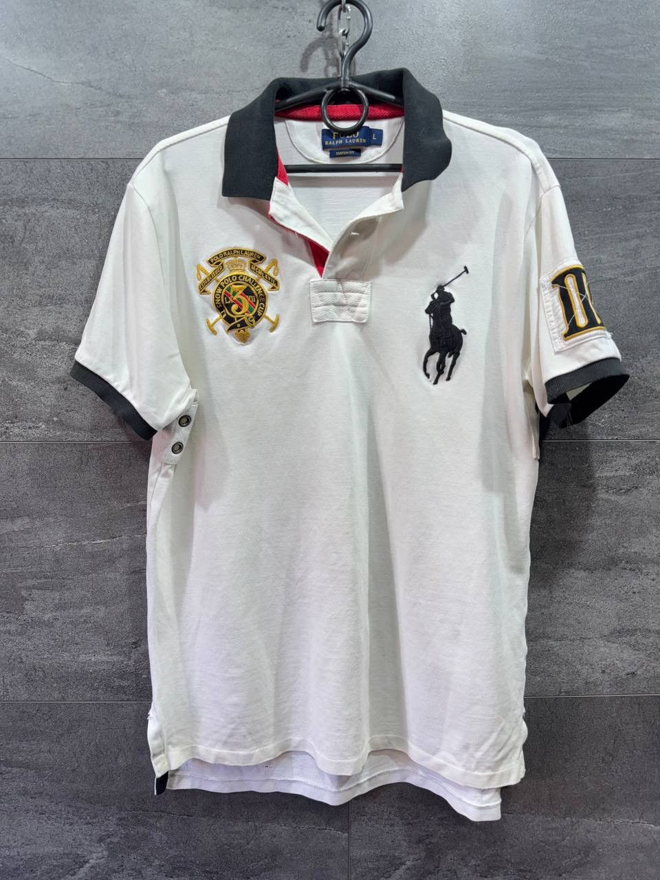 Other Polo Ralph Lauren Snow Polo Challenge Cup Shirt Vintage Size US L / EU 52-54 / 3 - 1 Thumbnail