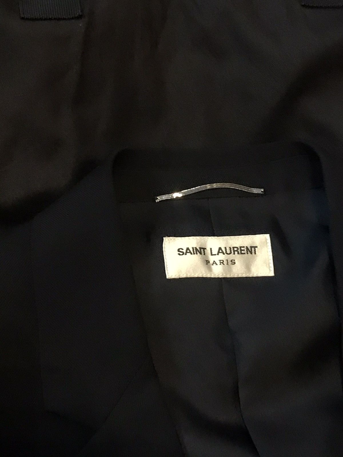 Saint Laurent Paris Hedi Slimane Saint Laurent jacket Swarovski Crystal new Size 48R - 6 Thumbnail