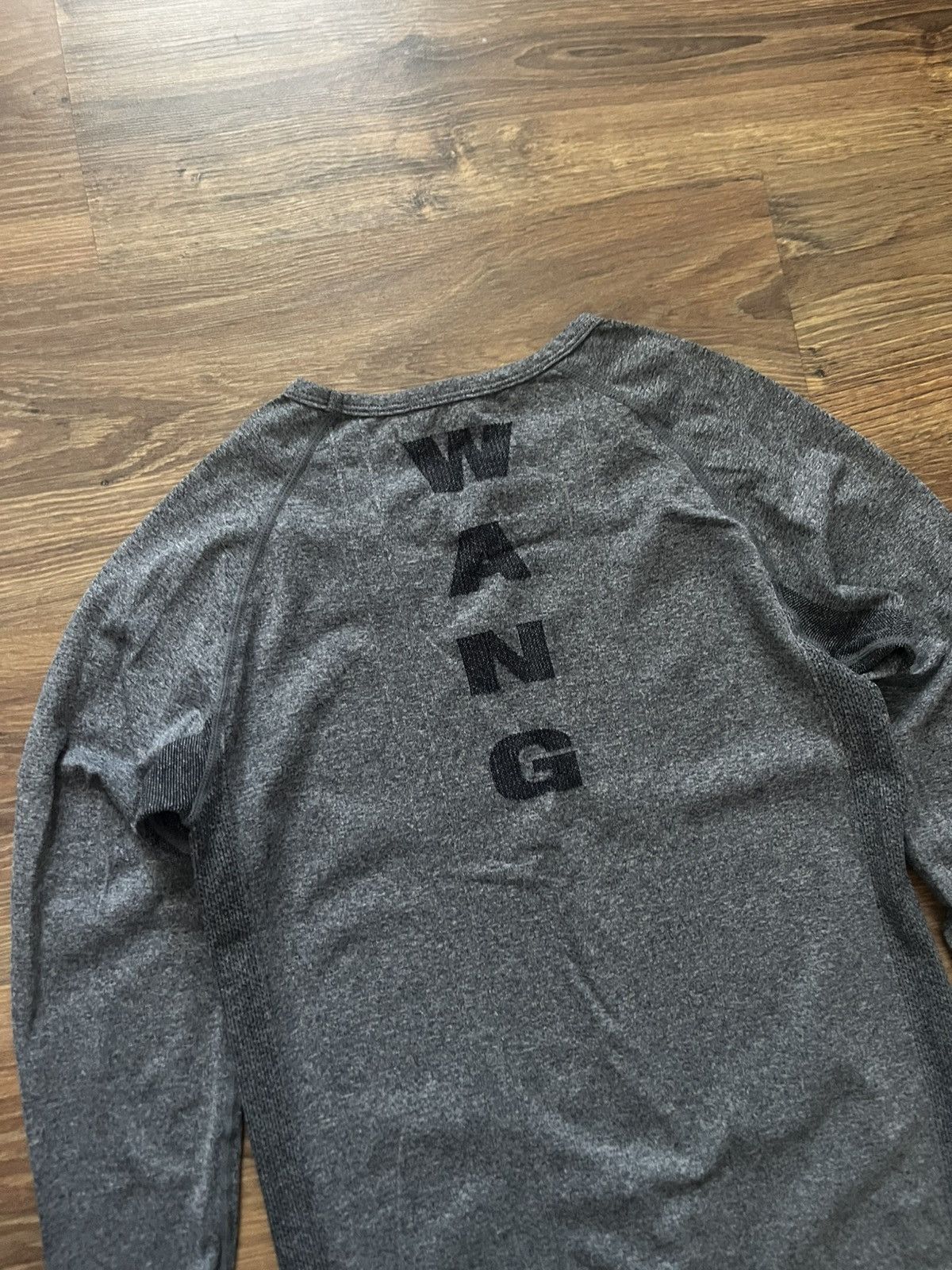 Alexander Wang Alexander Wang Sport Set Long Sleeve + Leggings Grey Logo Size M / US 6-8 / IT 42-44 - 5 Thumbnail