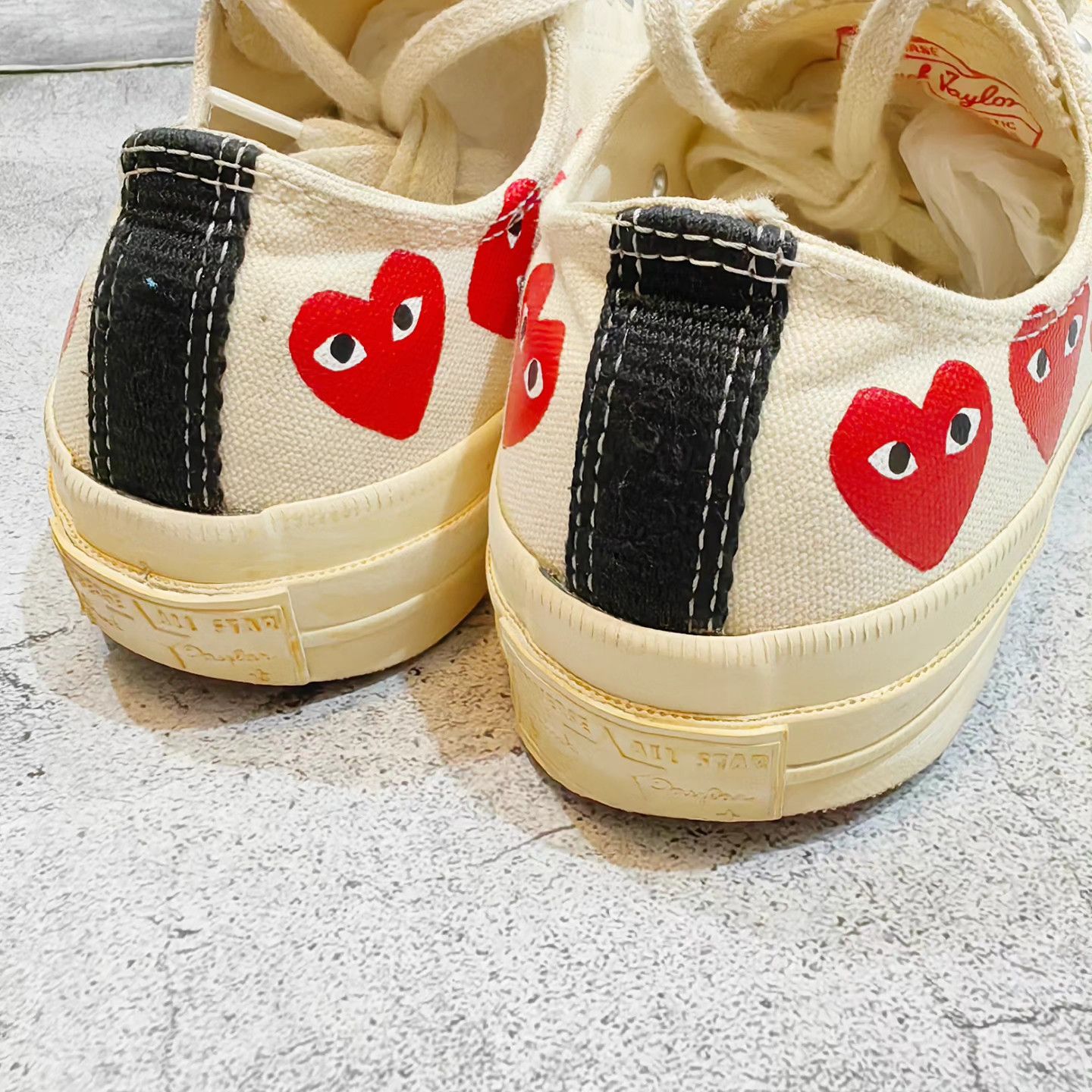 Comme des Garcons PLAY Comme Des Garcons Play MULTI-HEART Size US 5.5 / EU 38 - 3 Thumbnail