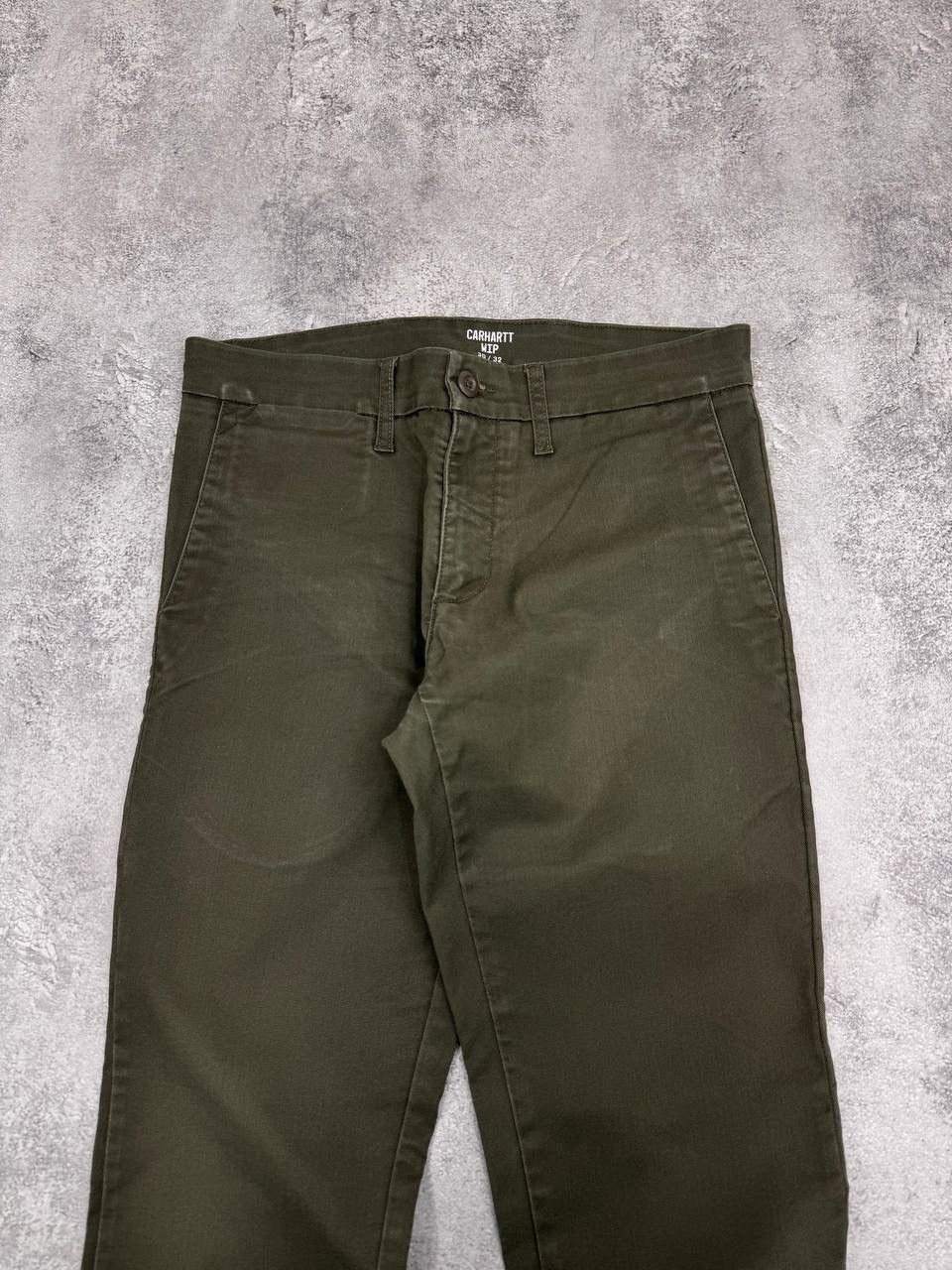 Carhartt Carhartt Men's Pants Slim Fit Olive Size 30 Size US 30 / EU 46 - 7 Thumbnail