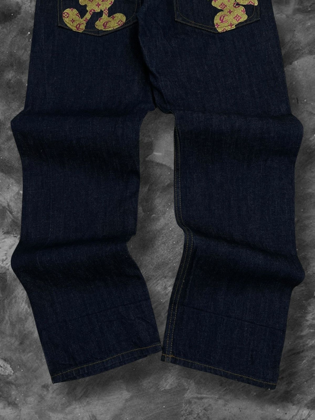 Japanese Brand Vintage Y2K Designer Japan LateComer Streetwear Mickey Denim Size US 32 / EU 48 - 4 Thumbnail