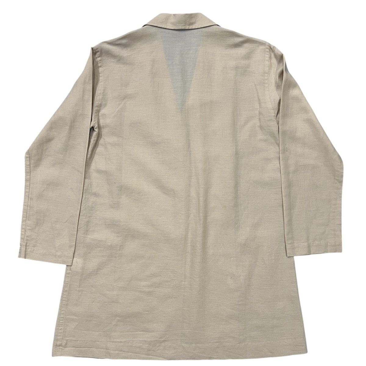 Issey Miyake ISSEY MIYAKE 1996SS Linen Workwear Lab Coat Size US M / EU 48-50 / 2 - 7 Thumbnail
