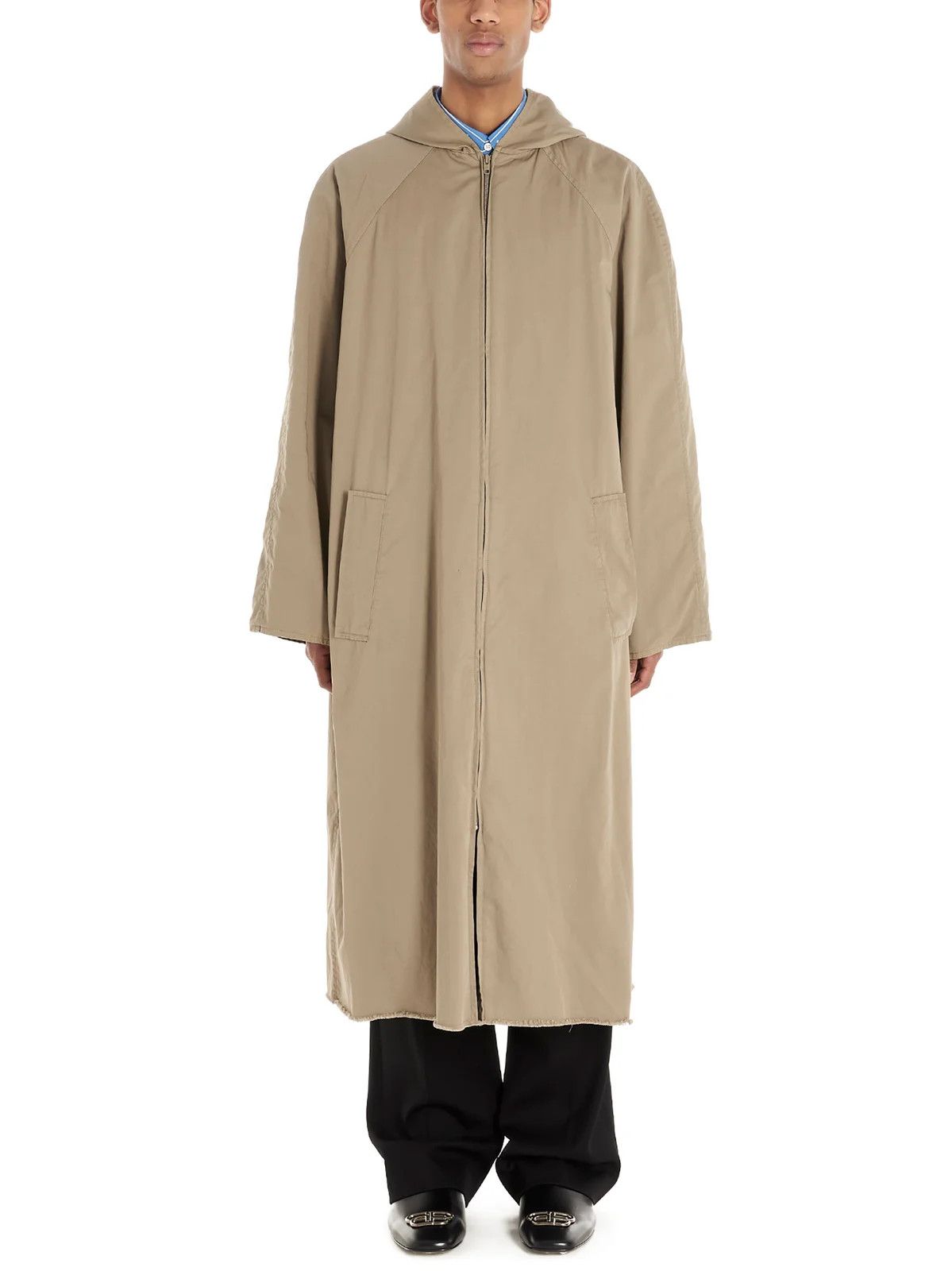Balenciaga Balenciaga 2019 Oversized Hooded Coat Size US S / EU 44-46 / 1 - 5 Thumbnail
