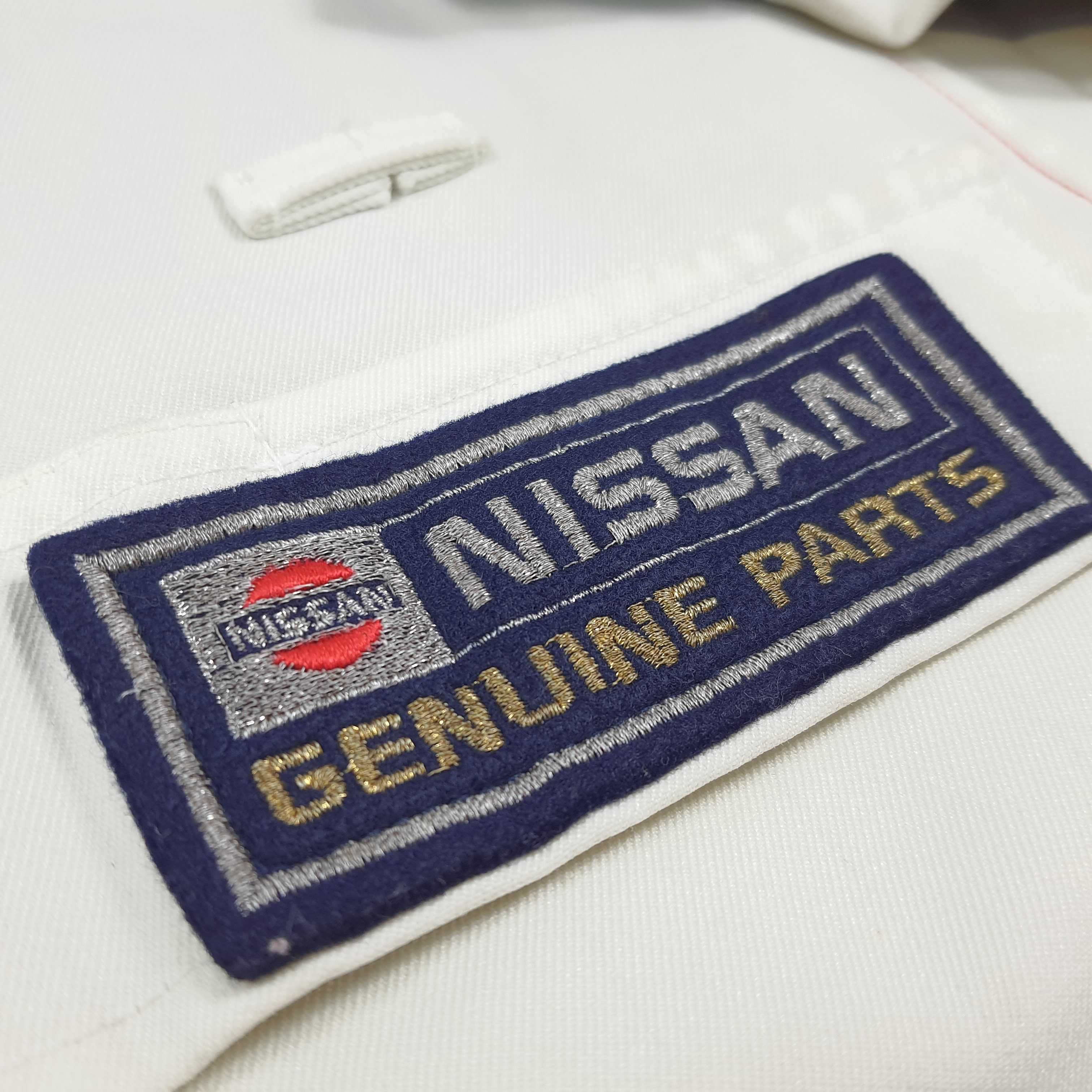 Japanese Brand Vintage NISSAN Mechanic Jacket JDM Patches Workwear C293N7 Size US M / EU 48-50 / 2 - 5 Thumbnail