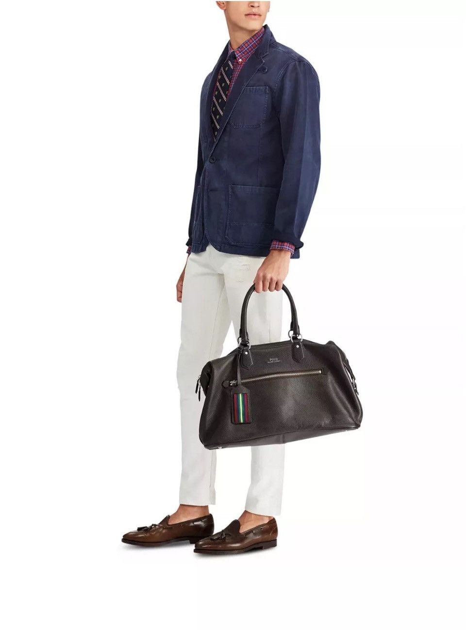 Polo Ralph Lauren Ralph Lauren Polo leather travel bag Size ONE SIZE - 2 Thumbnail