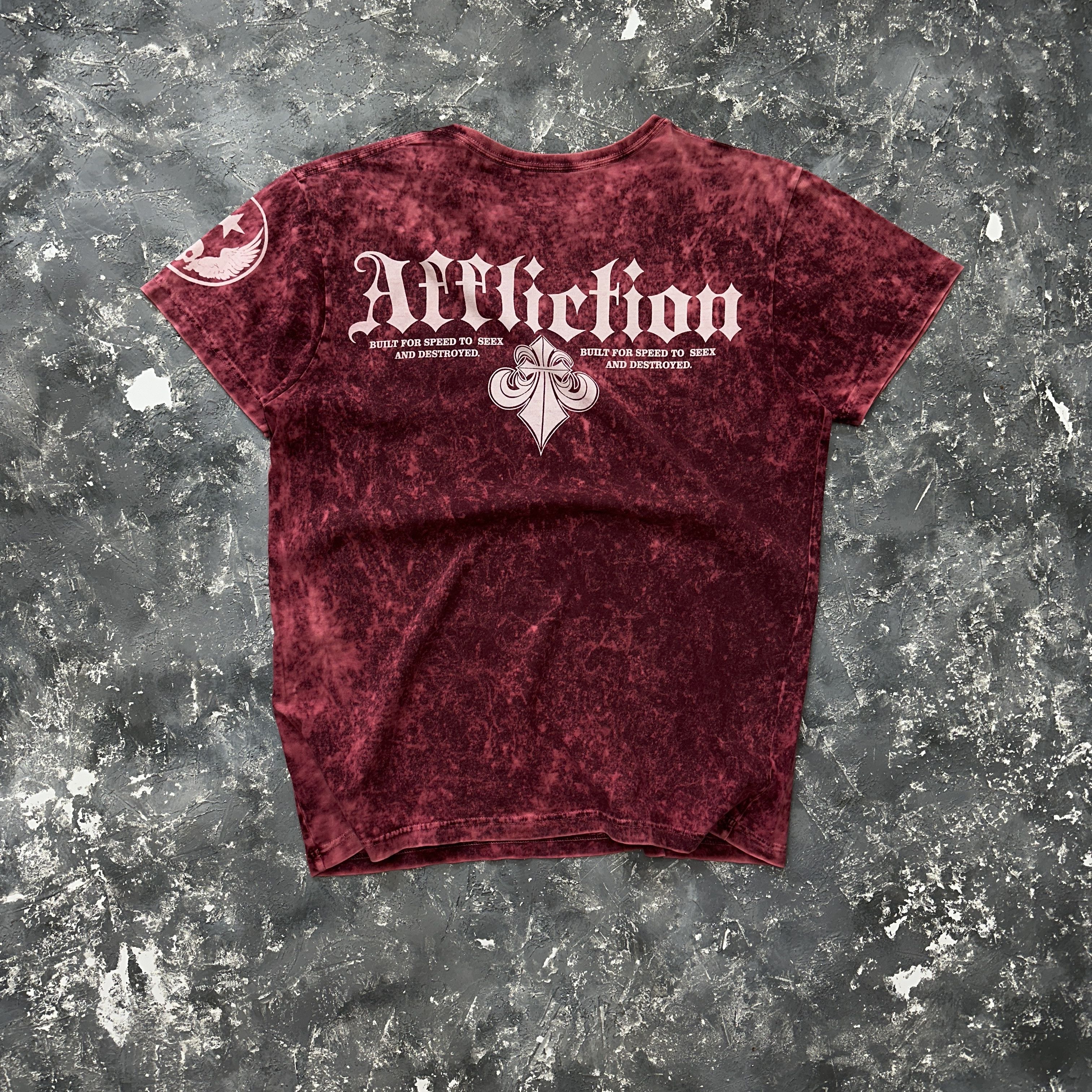 Affliction × Japanese Brand × Vintage vintage y2k 00s affliction shirt Size US XL / EU 56 / 4 - 4 Thumbnail
