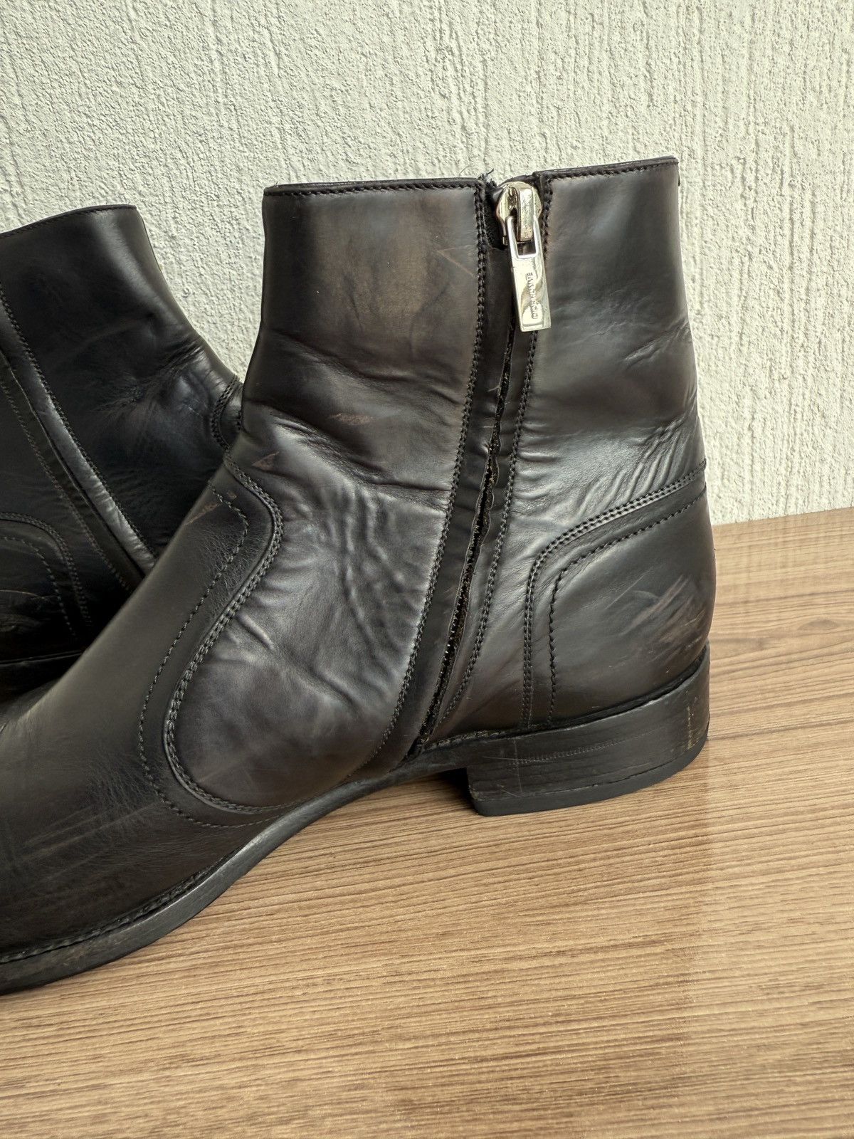 Dior Dior homme zipper ankle boots by kris van assche Size US 8.5 / EU 41-42 - 15 Thumbnail