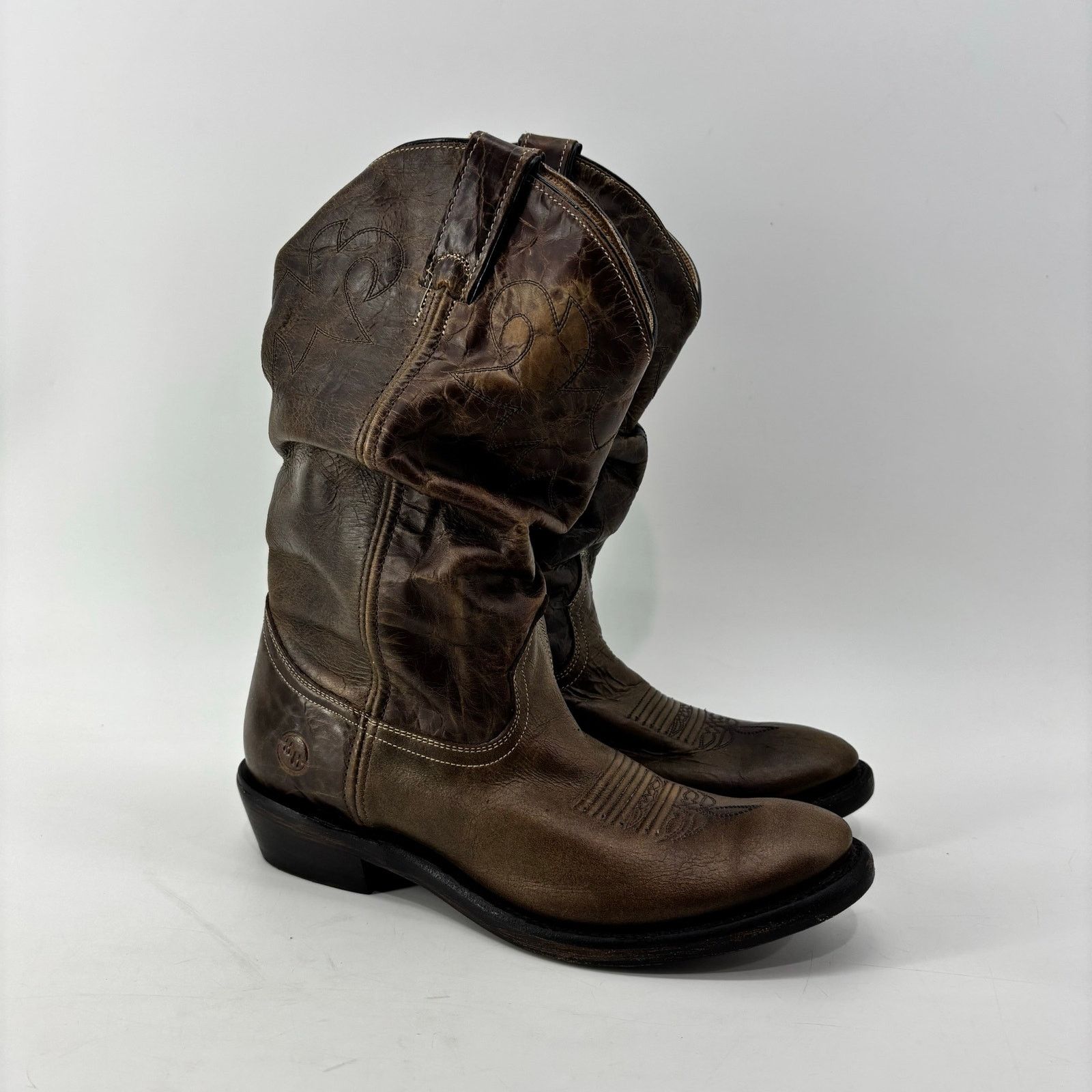 Other Double H Men's Size 9 Slouch Cowboy Western Boots DH3275 Size US 9 / IT 39 - 3 Thumbnail