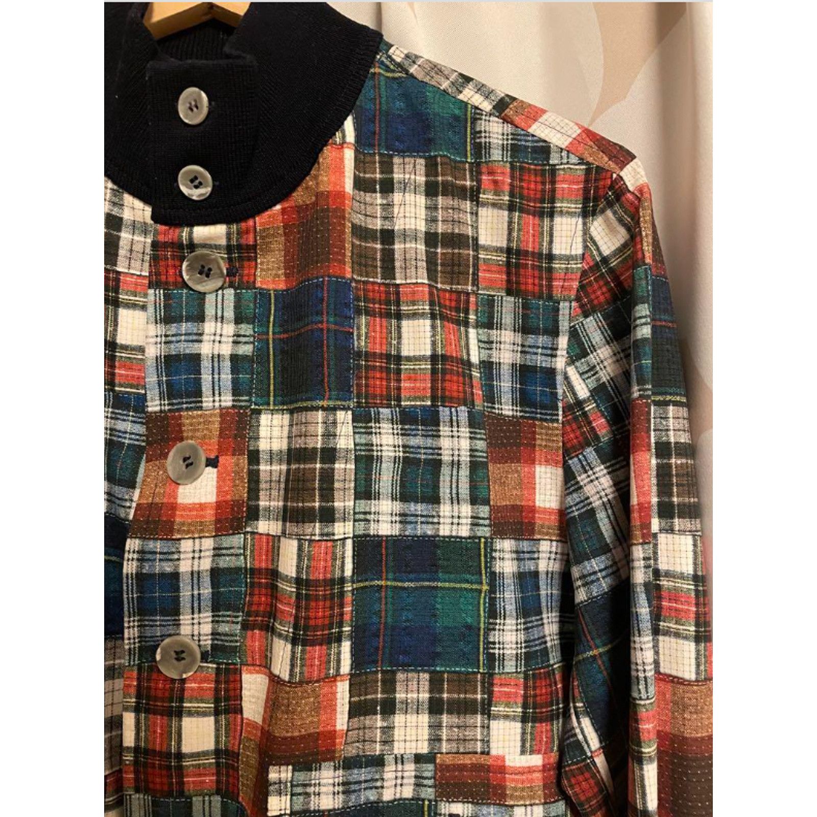 Valstar VALSTAR Valstarino Custom Jacket - Size 44 Madras Plaid Size US S / EU 44-46 / 1 - 9 Thumbnail