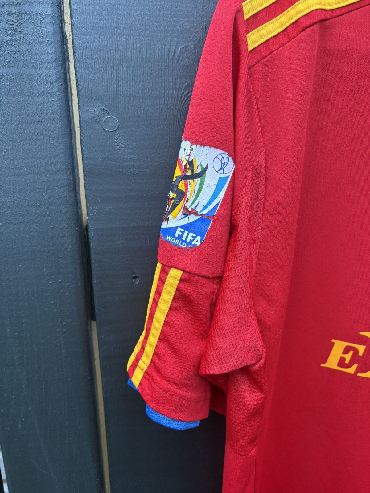 Other Vintage Sportswear Spain FIFA Soccer Jersey Size US L / EU 52-54 / 3 - 4 Thumbnail