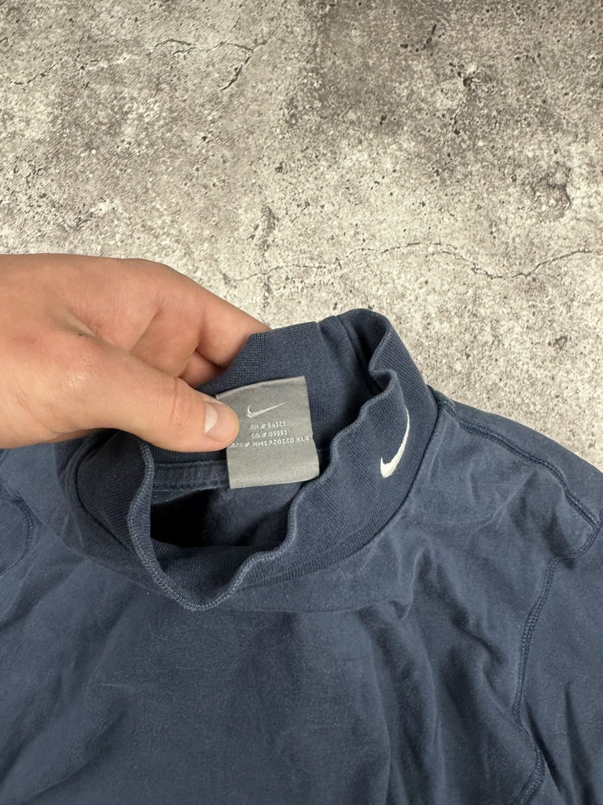 Nike Vintage 90s Nike Gold center logo long sleeve golf Y2K Faded Size US M / EU 48-50 / 2 - 4 Thumbnail