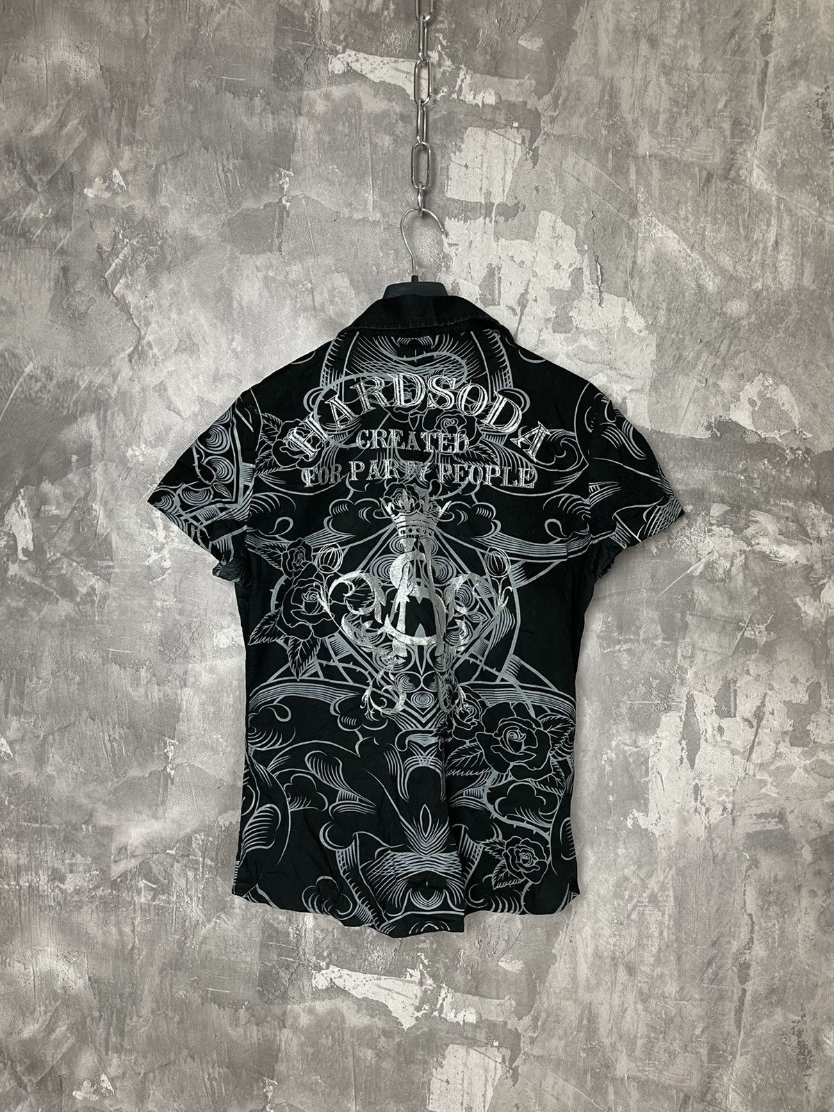 Affliction × Ed Hardy × Vintage Vintage Y2K Affliction Ed hardy Style Shirt small Size XL / US 12-14 / IT 48-50 - 7 Thumbnail
