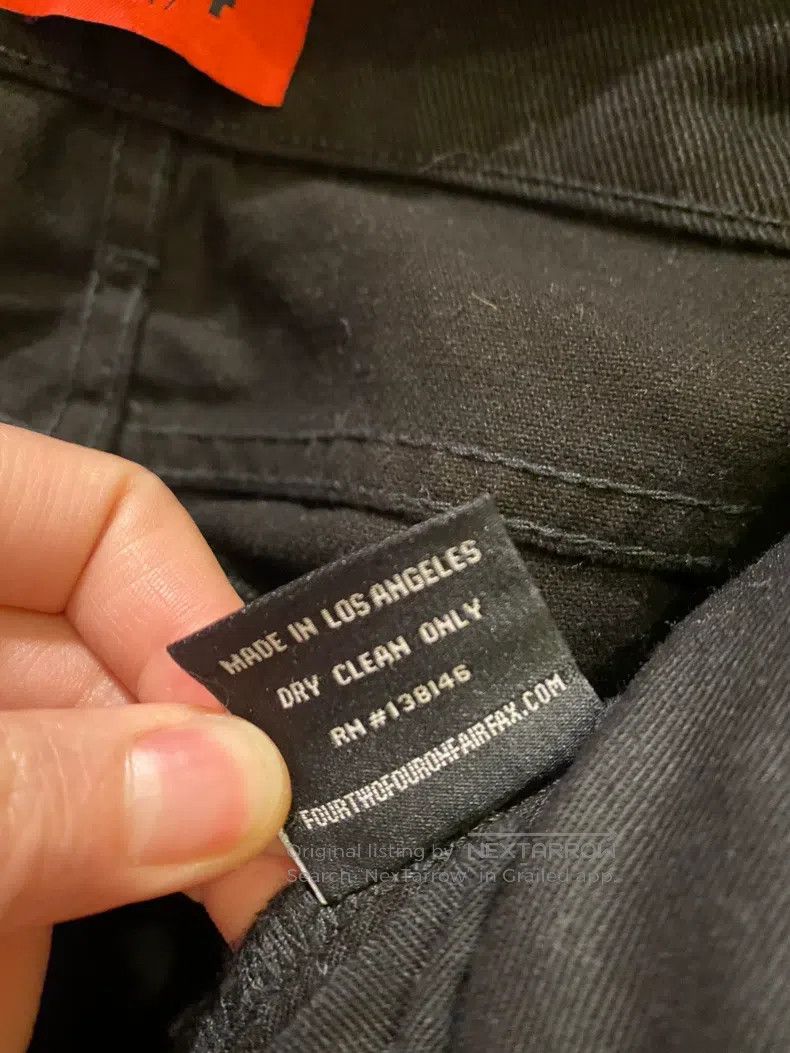 424 424 Black Denim Pants Size US 30 / EU 46 - 3 Thumbnail