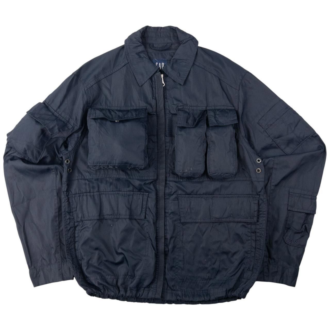 Gap Vintage GAP Zip Up Cargo Jacket Size S Size US S / EU 44-46 / 1 - 1 Thumbnail