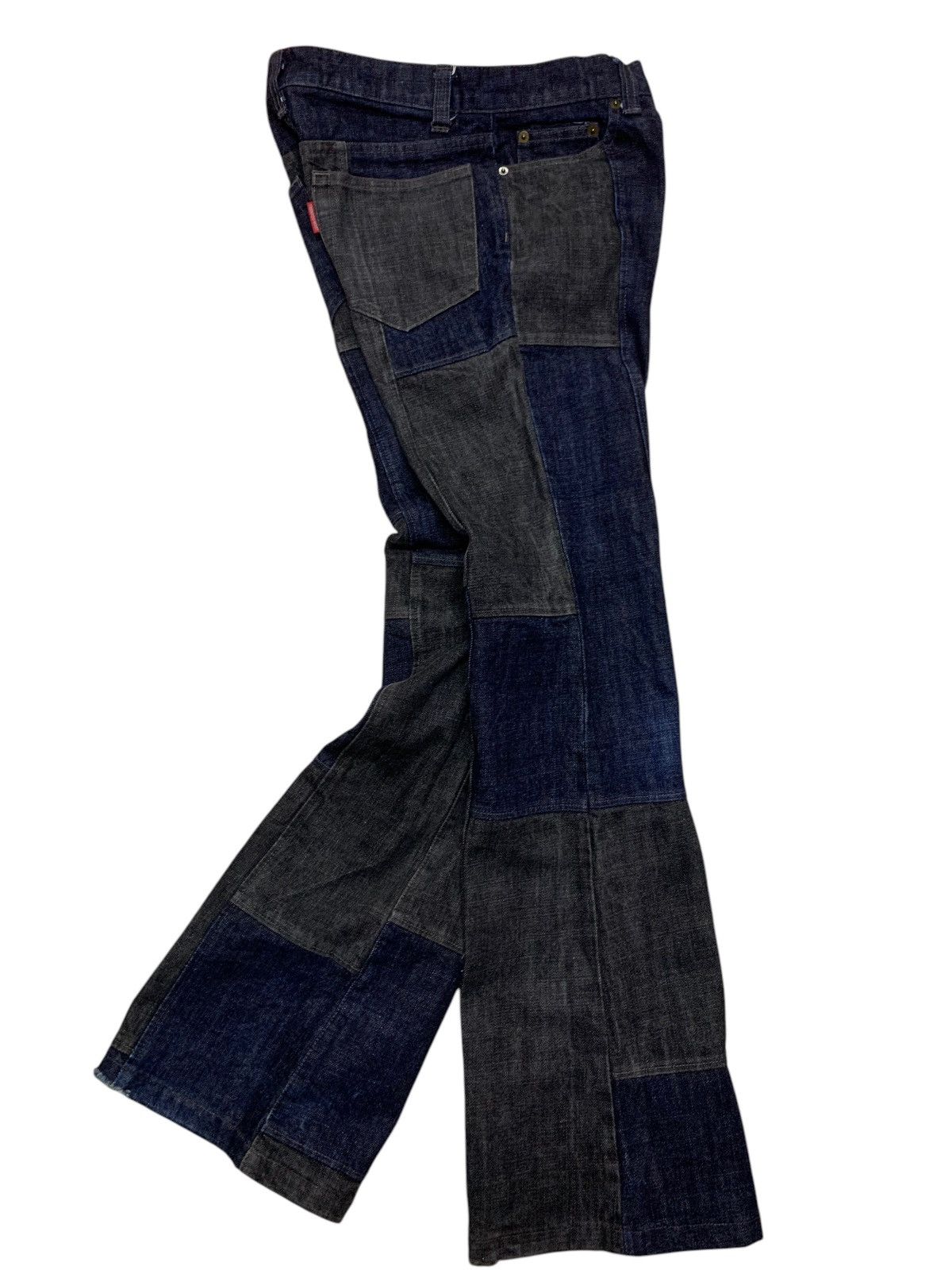 Tornado Mart Tornado mart patchwork jeans Size 29" - 2 Thumbnail