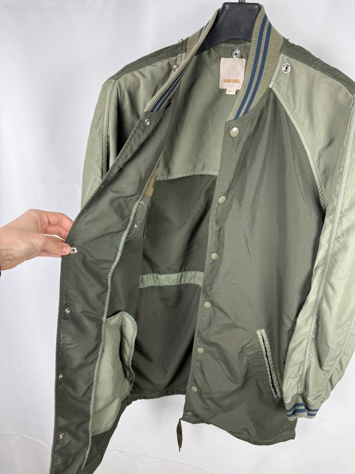 Diesel Diesel Vintage Long Bomber Men size L Size US L / EU 52-54 / 3 - 7 Thumbnail