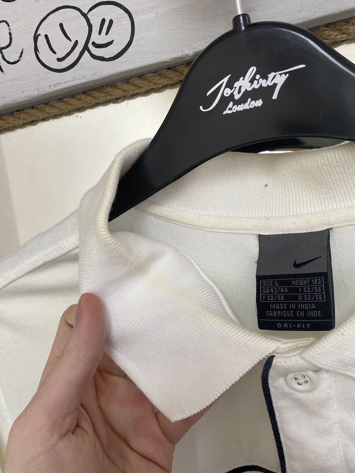 Nike × Vintage Vintage Nike Tennis Polo Shirt Size US L / EU 52-54 / 3 - 6 Thumbnail