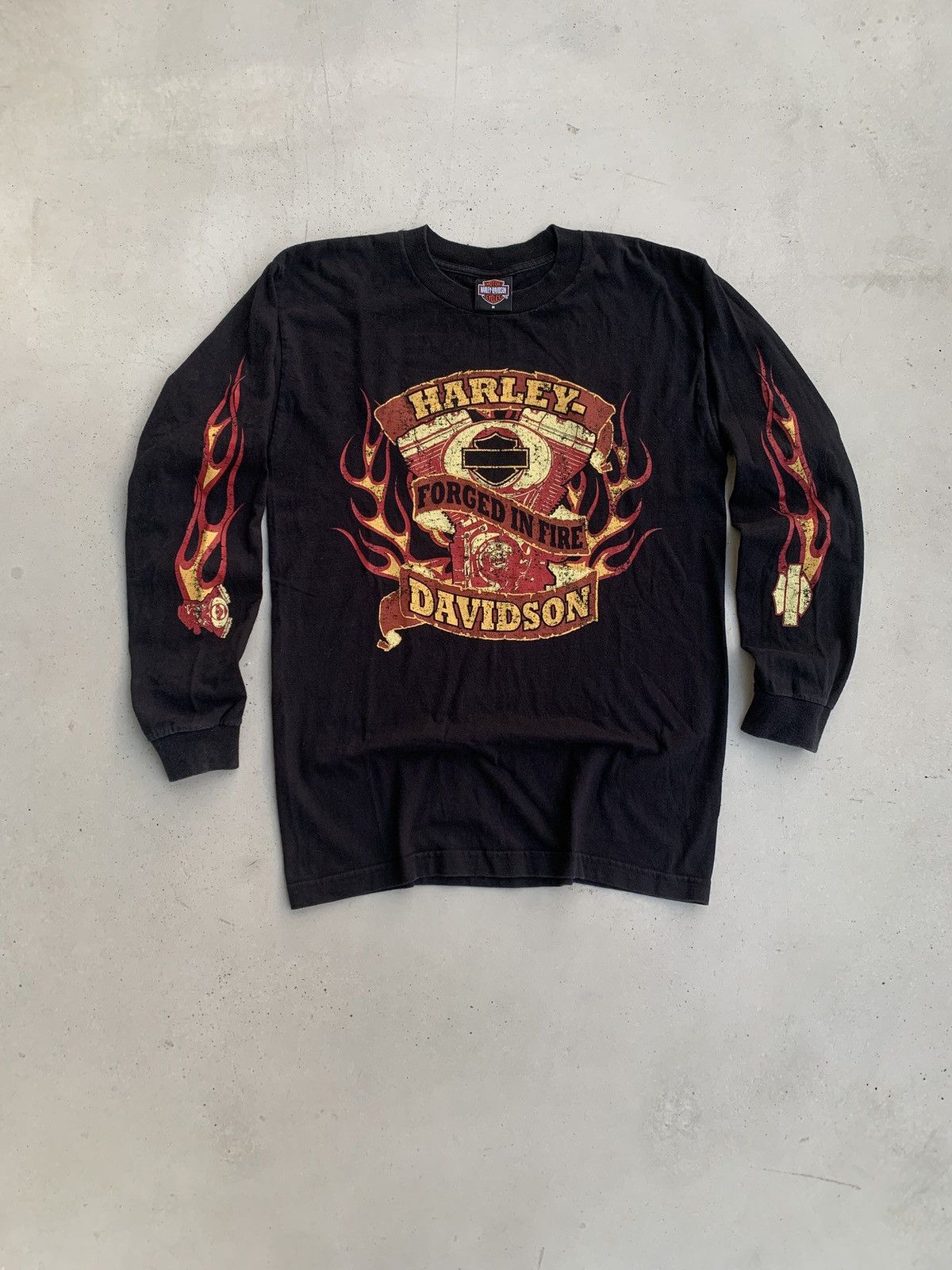Band Tees Harley Davidson Longsleeve Vintage 2005 Rock USA Logo Size US M / EU 48-50 / 2 - 1 Thumbnail