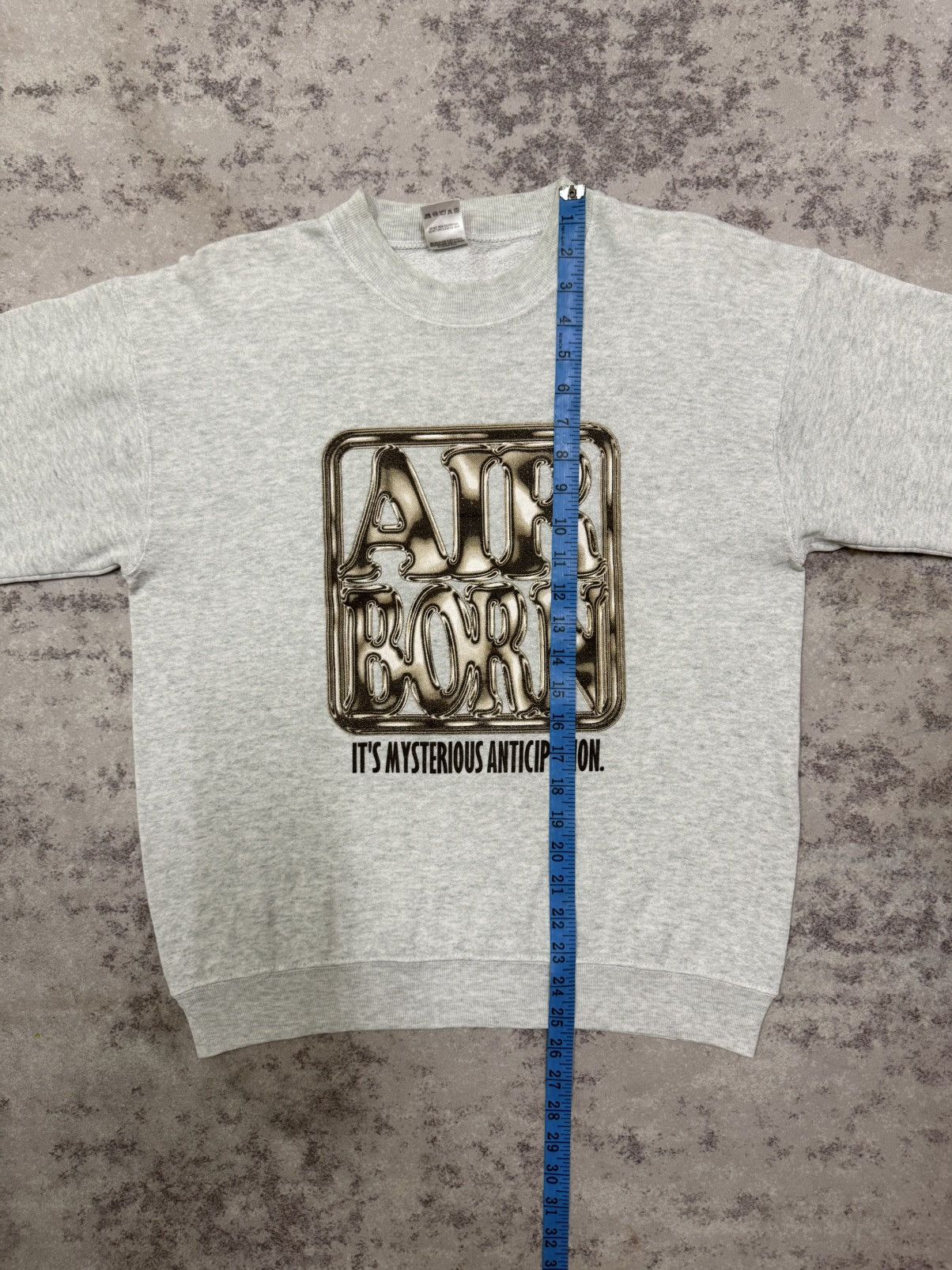 Vintage Vintage 90s Air Born it’s mysterious anticipation Sweatshirt Size US S / EU 44-46 / 1 - 15 Thumbnail