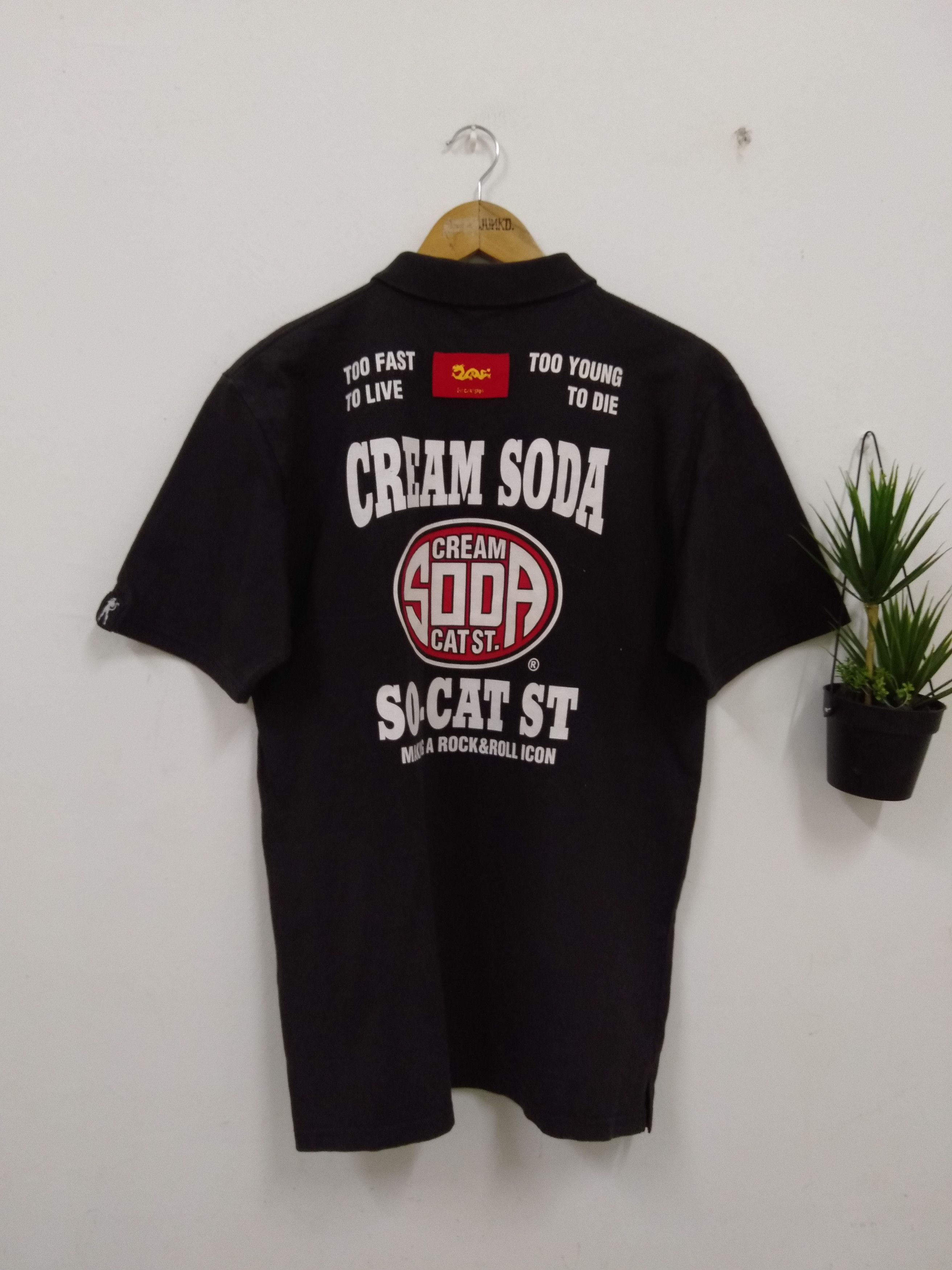 Japanese Brand Vintage Cream Soda japanese brand punk designer tee Size US L / EU 52-54 / 3 - 1 Thumbnail