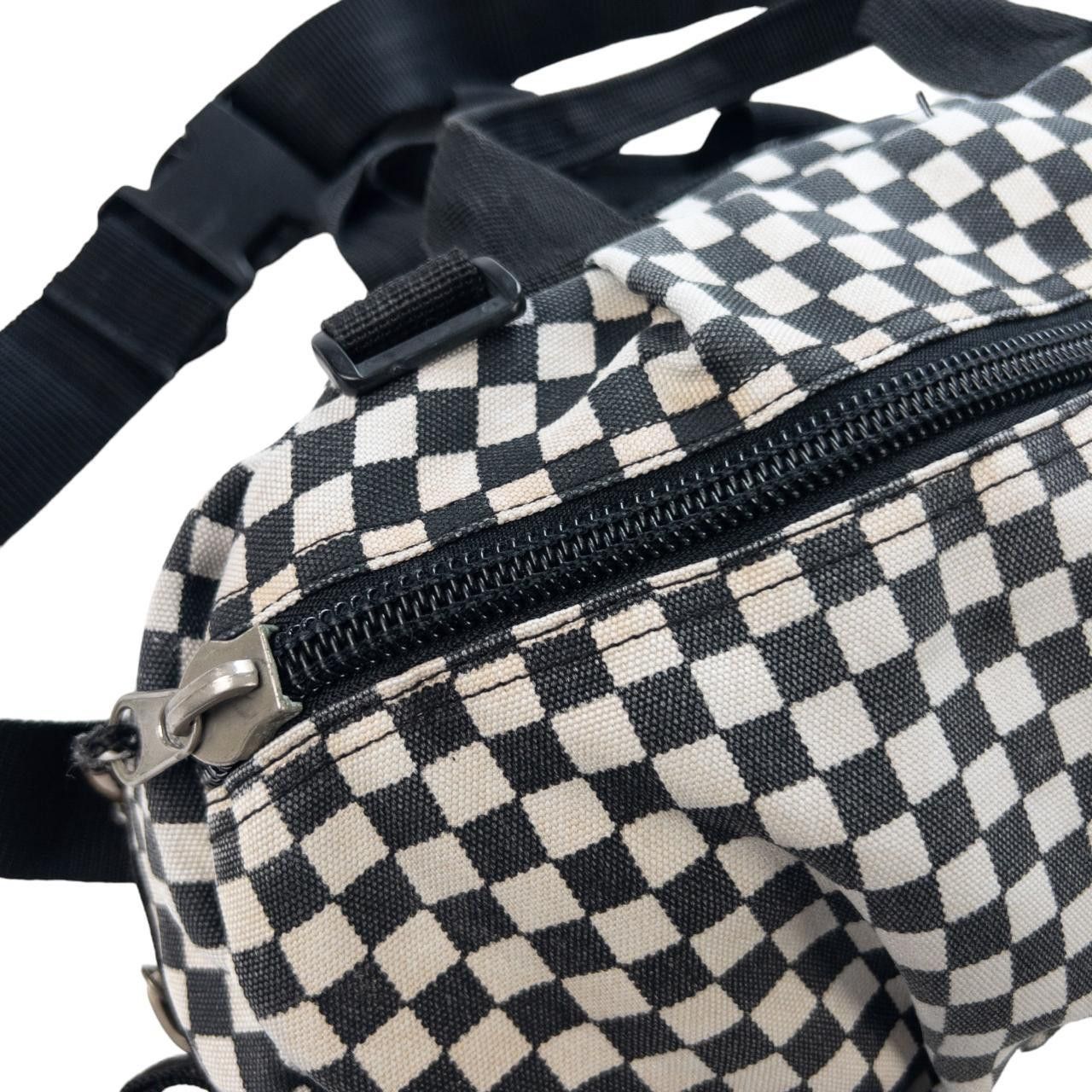 Stussy Vintage Stussy Checkered Cross Body Bag Size ONE SIZE - 8 Thumbnail